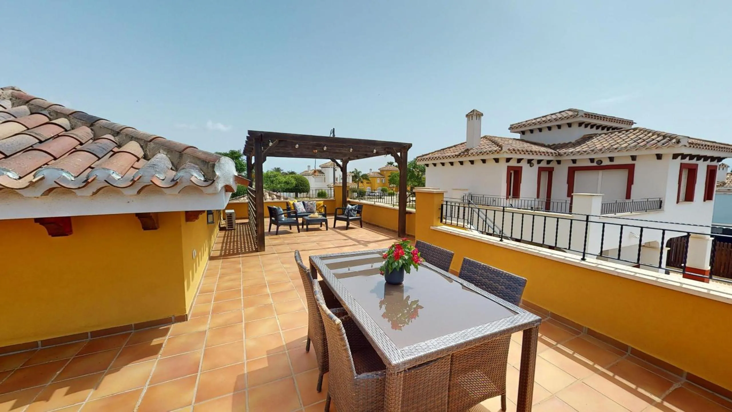 Balcony/Terrace in Villa PedroRoca-A Murcia Holiday Rentals Property