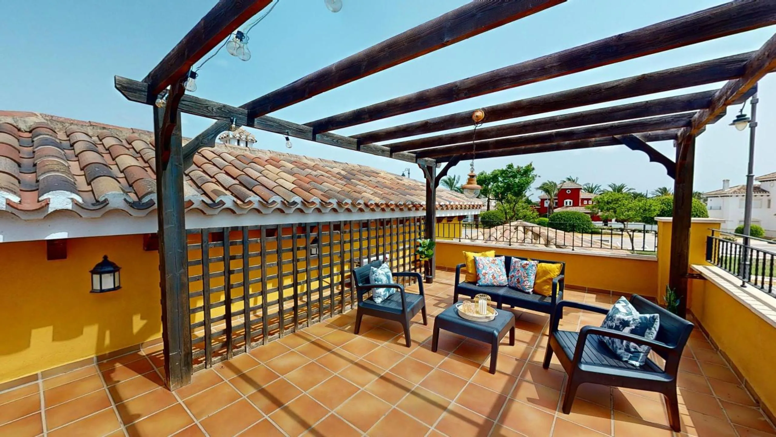 Balcony/Terrace in Villa PedroRoca-A Murcia Holiday Rentals Property