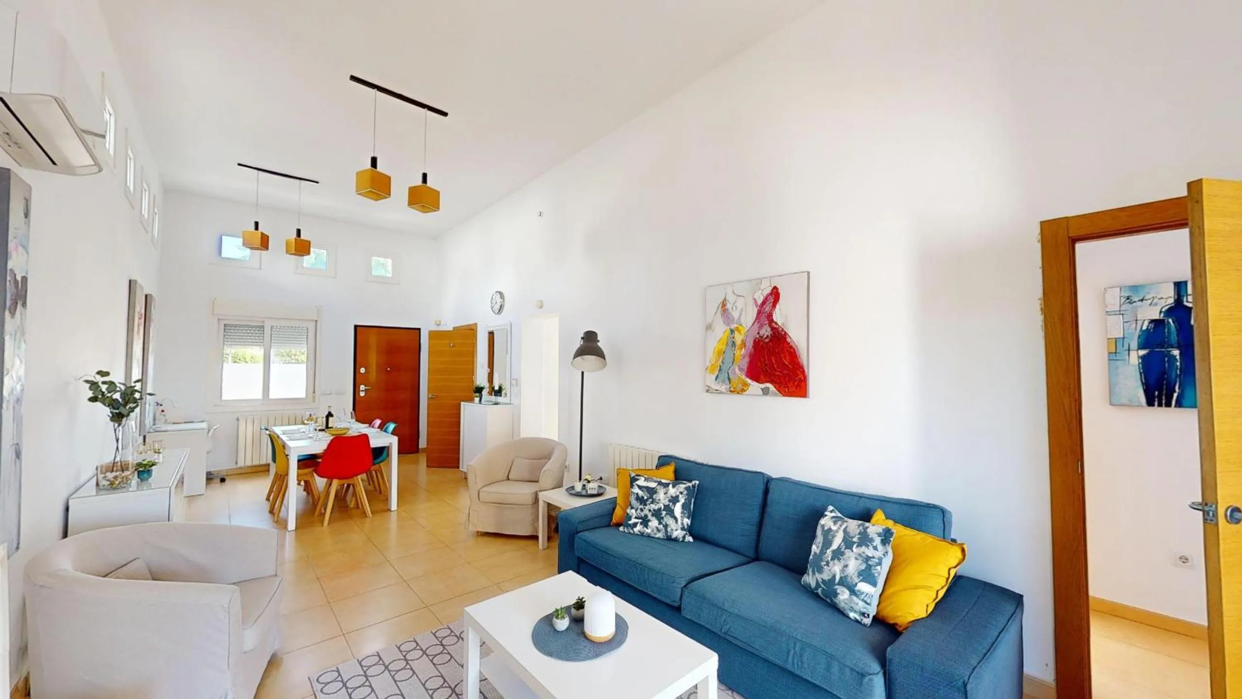 Communal lounge/ TV room in Villa PedroRoca-A Murcia Holiday Rentals Property