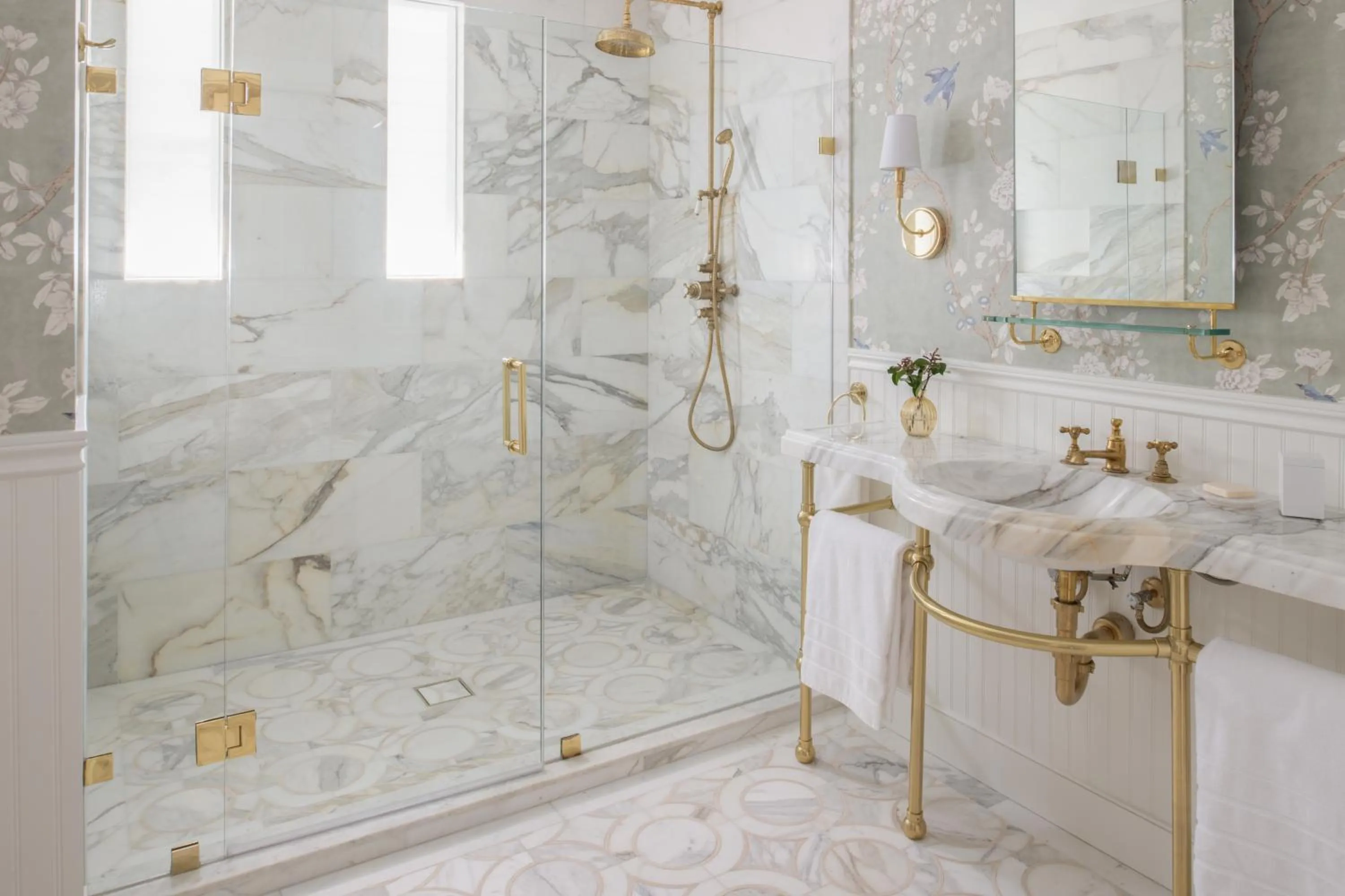 Shower in The Inn at Rancho Santa Fe