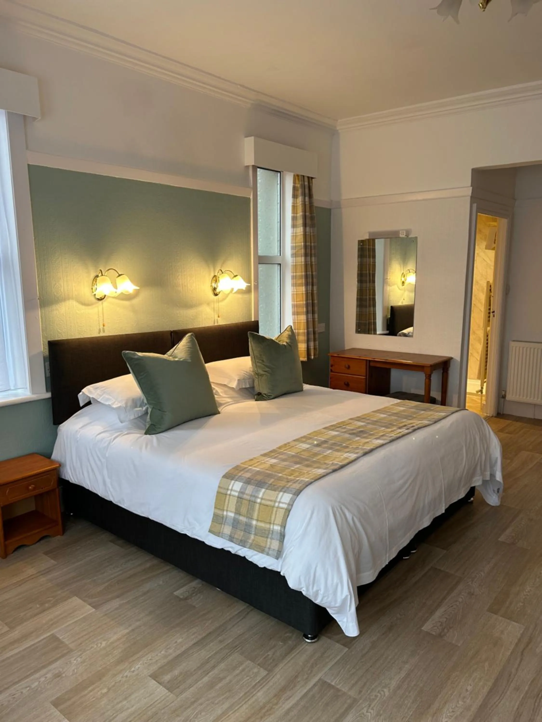 Bed in Knighton Lodge