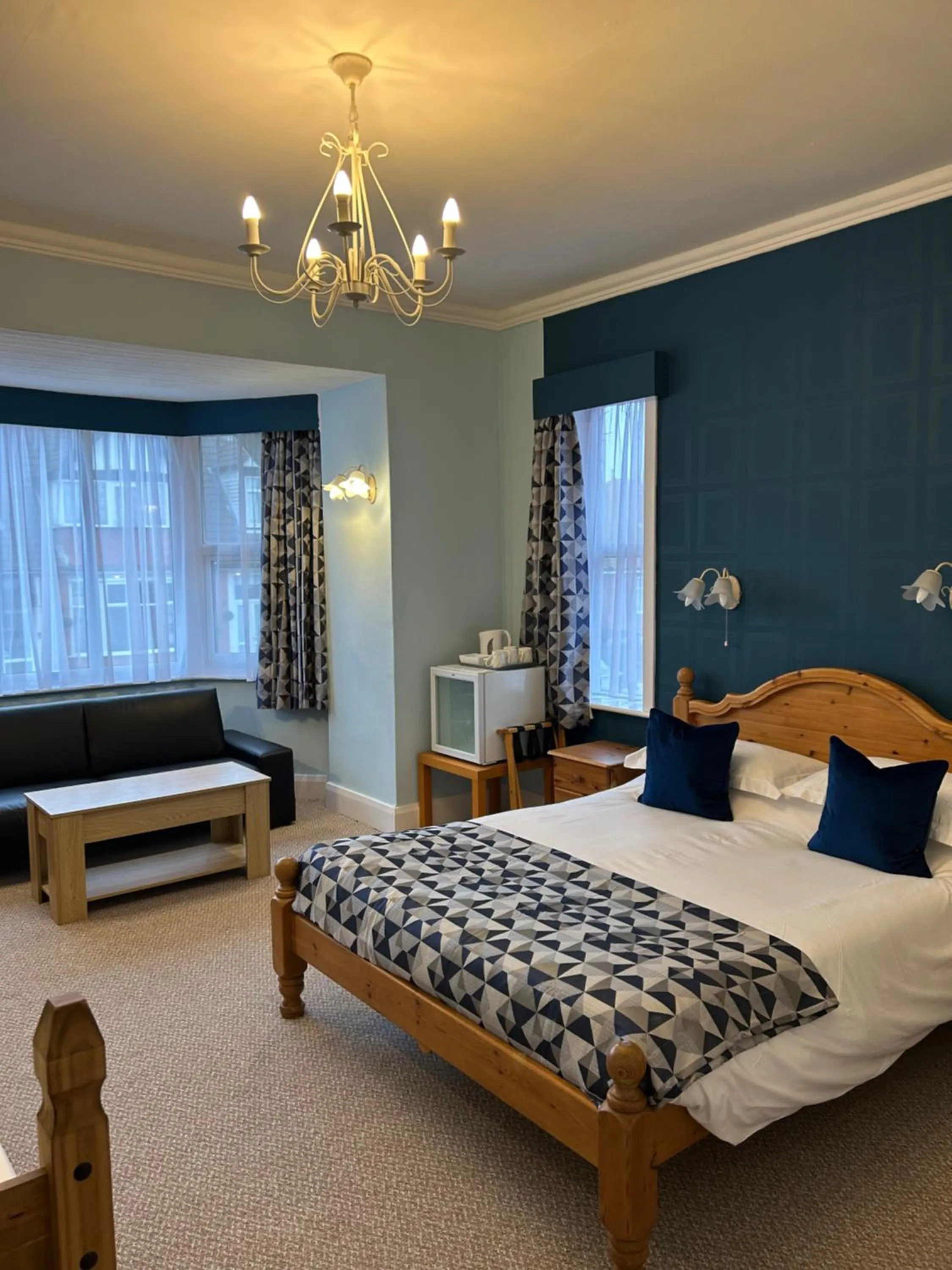 Bed in Knighton Lodge