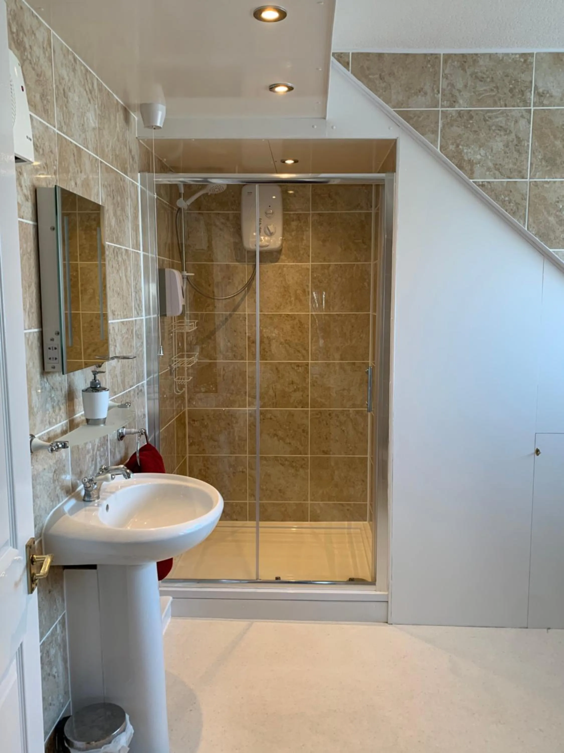 Bathroom in Knighton Lodge