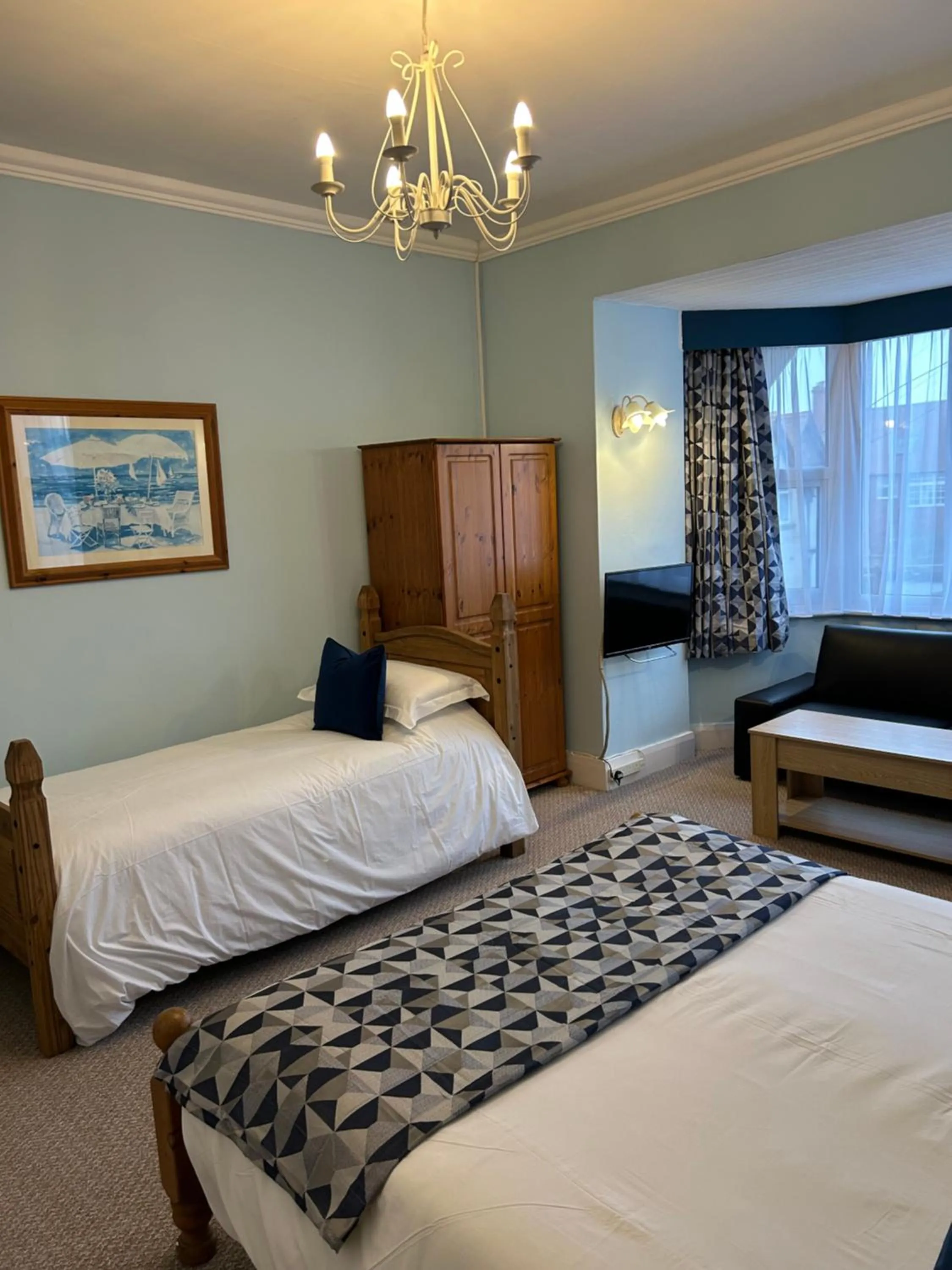 Bed in Knighton Lodge