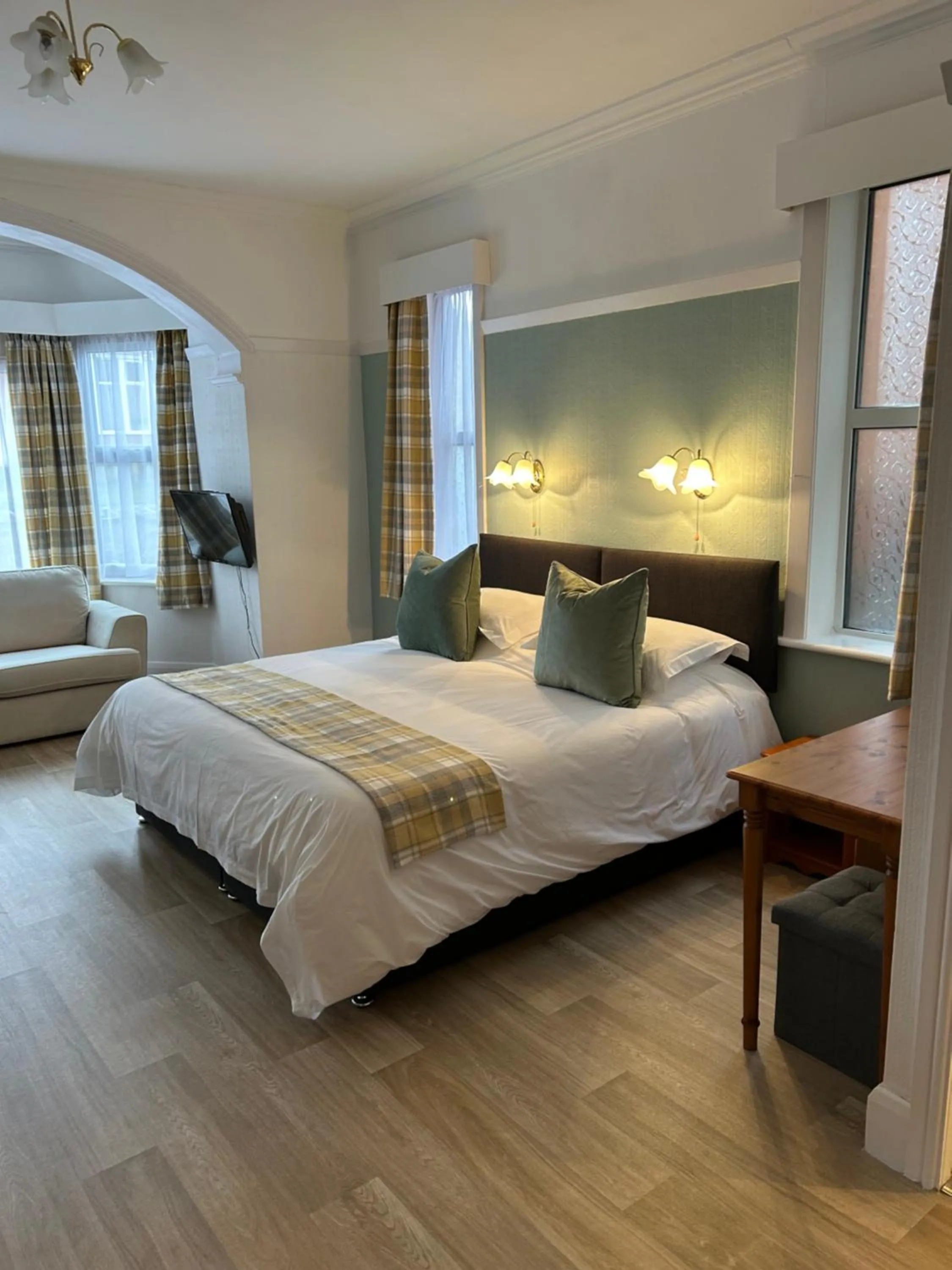 Bed in Knighton Lodge
