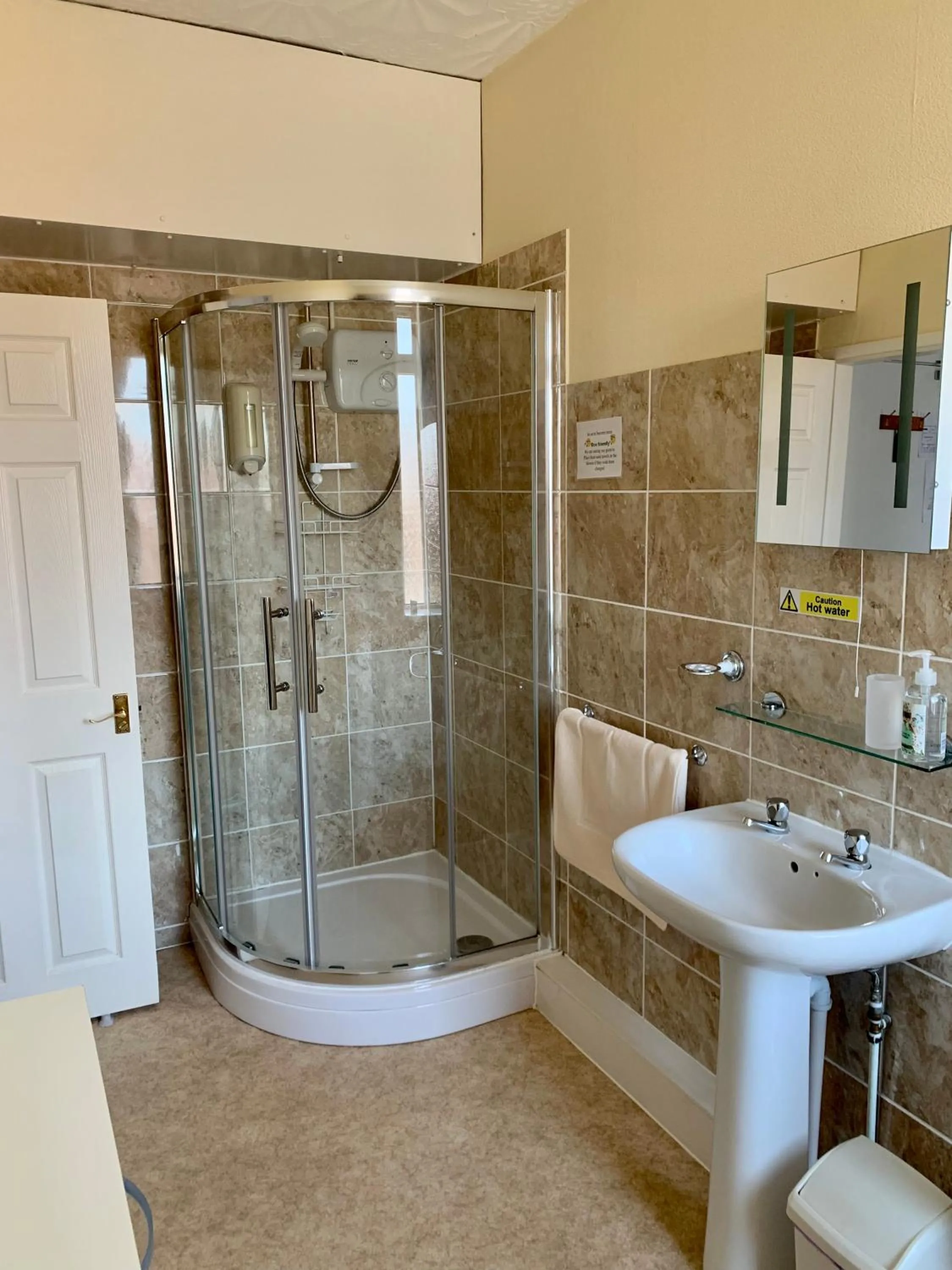 Bathroom in Knighton Lodge