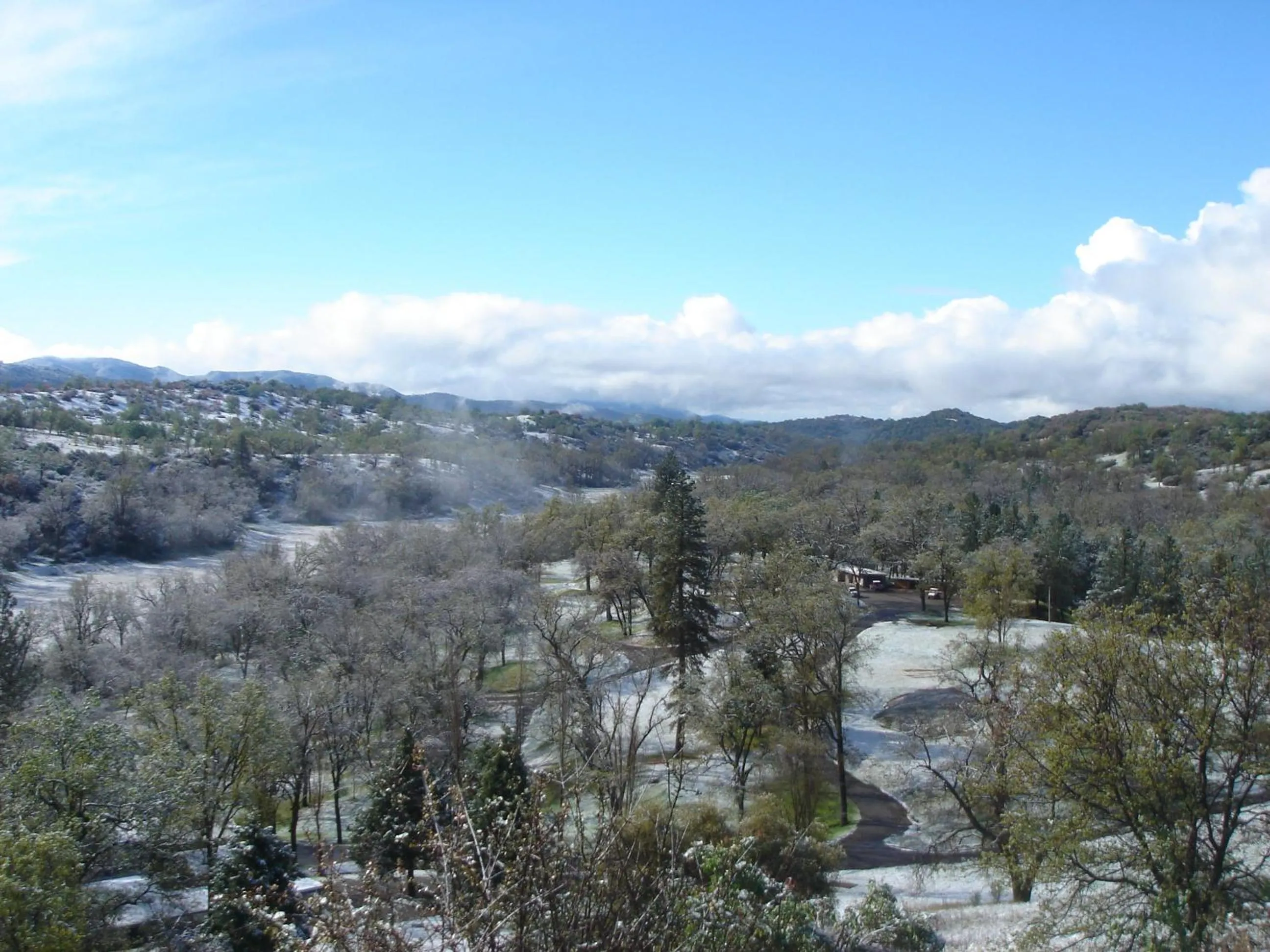 Bird's eye view in Sequoia Resort