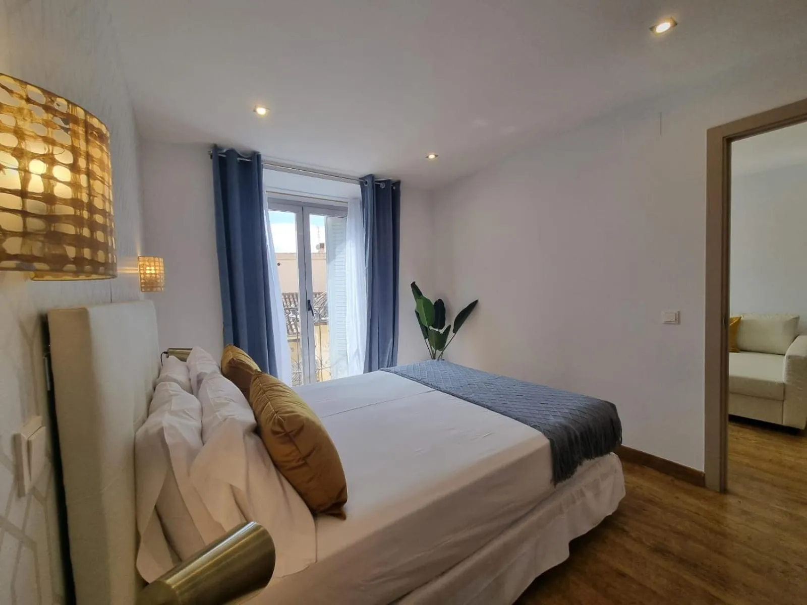 Bed in APARTAMENTOS SAN ANDRES