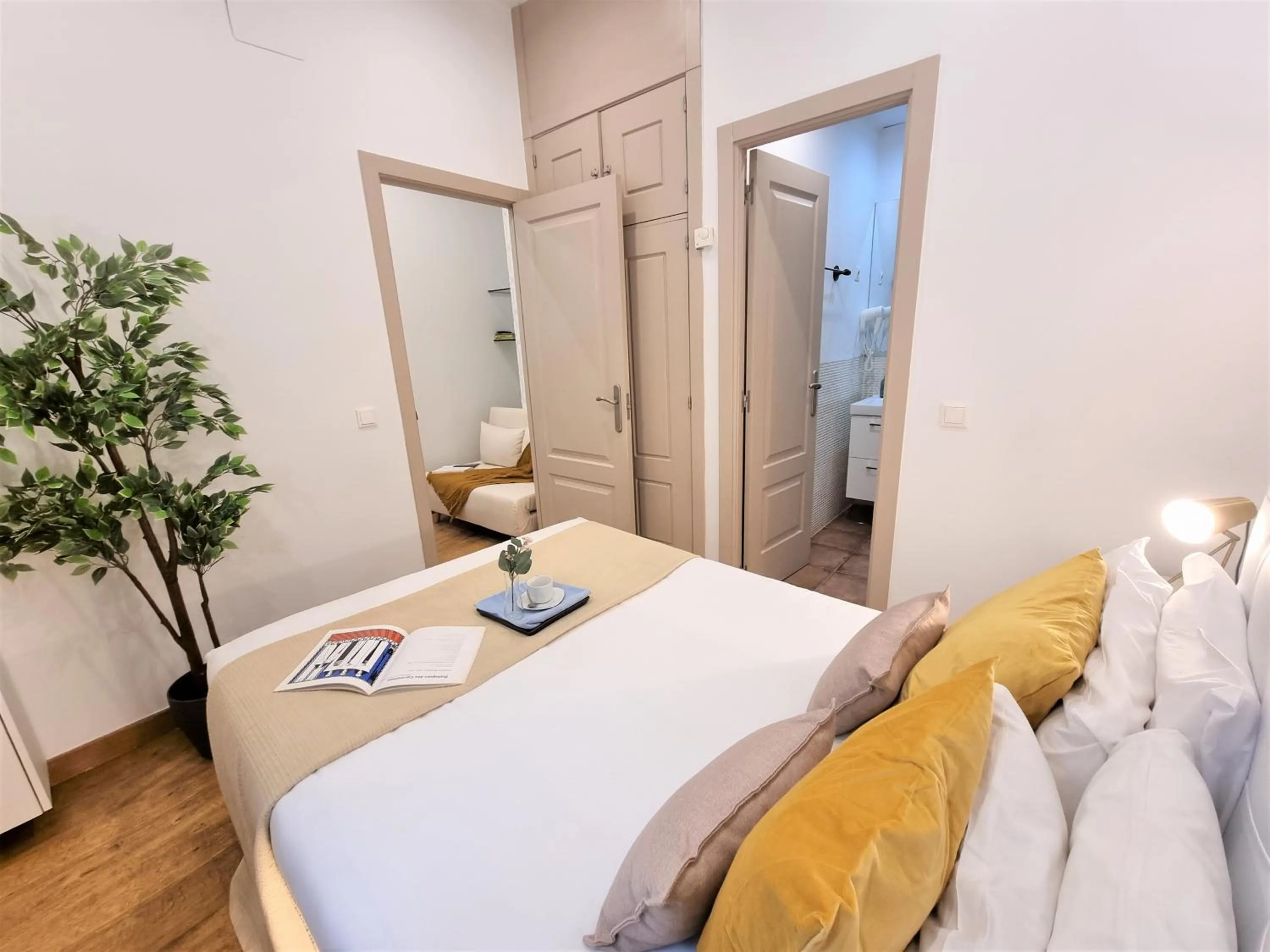 Bed in APARTAMENTOS SAN ANDRES