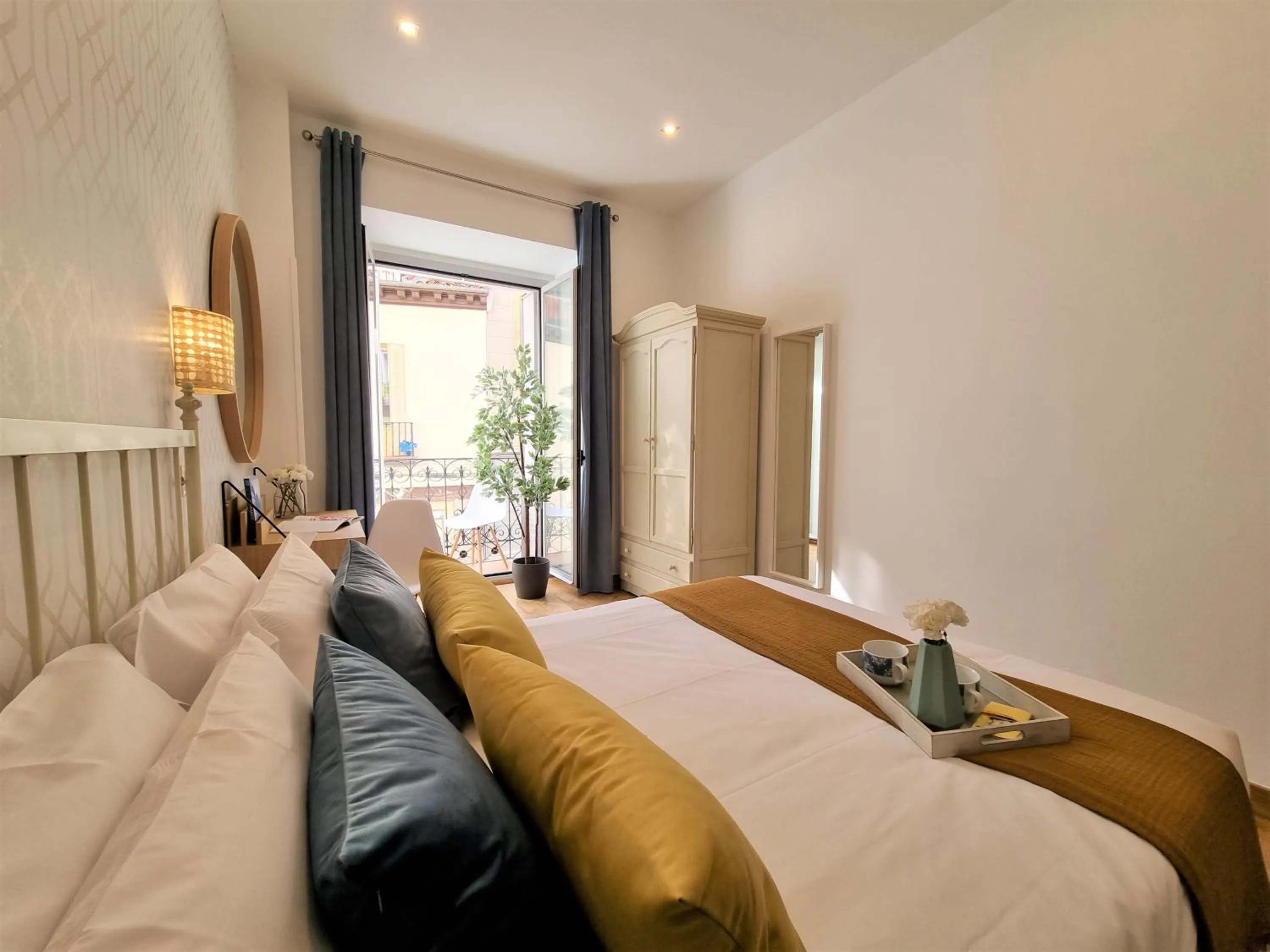 Bed in APARTAMENTOS SAN ANDRES