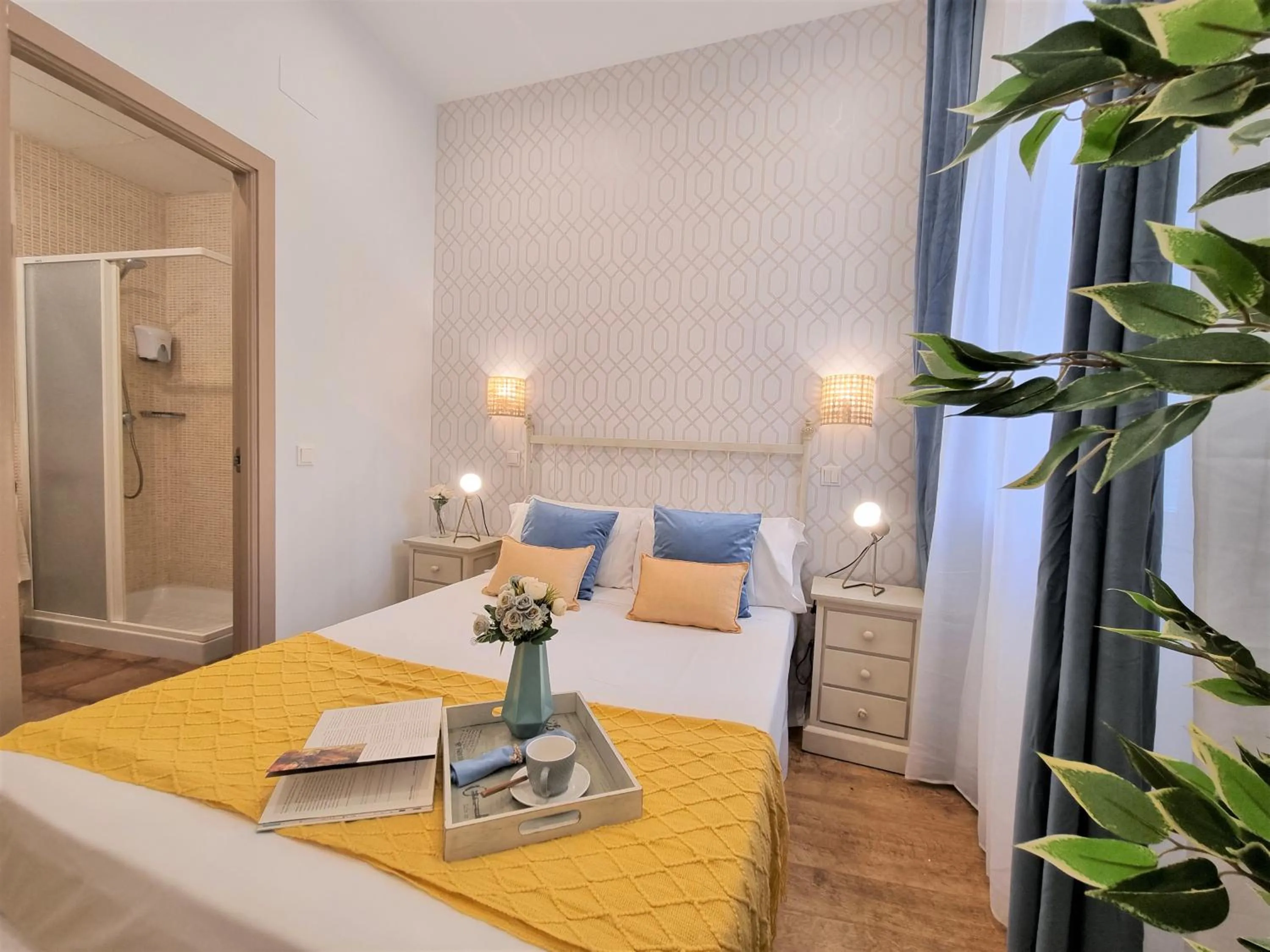 Bed in APARTAMENTOS SAN ANDRES