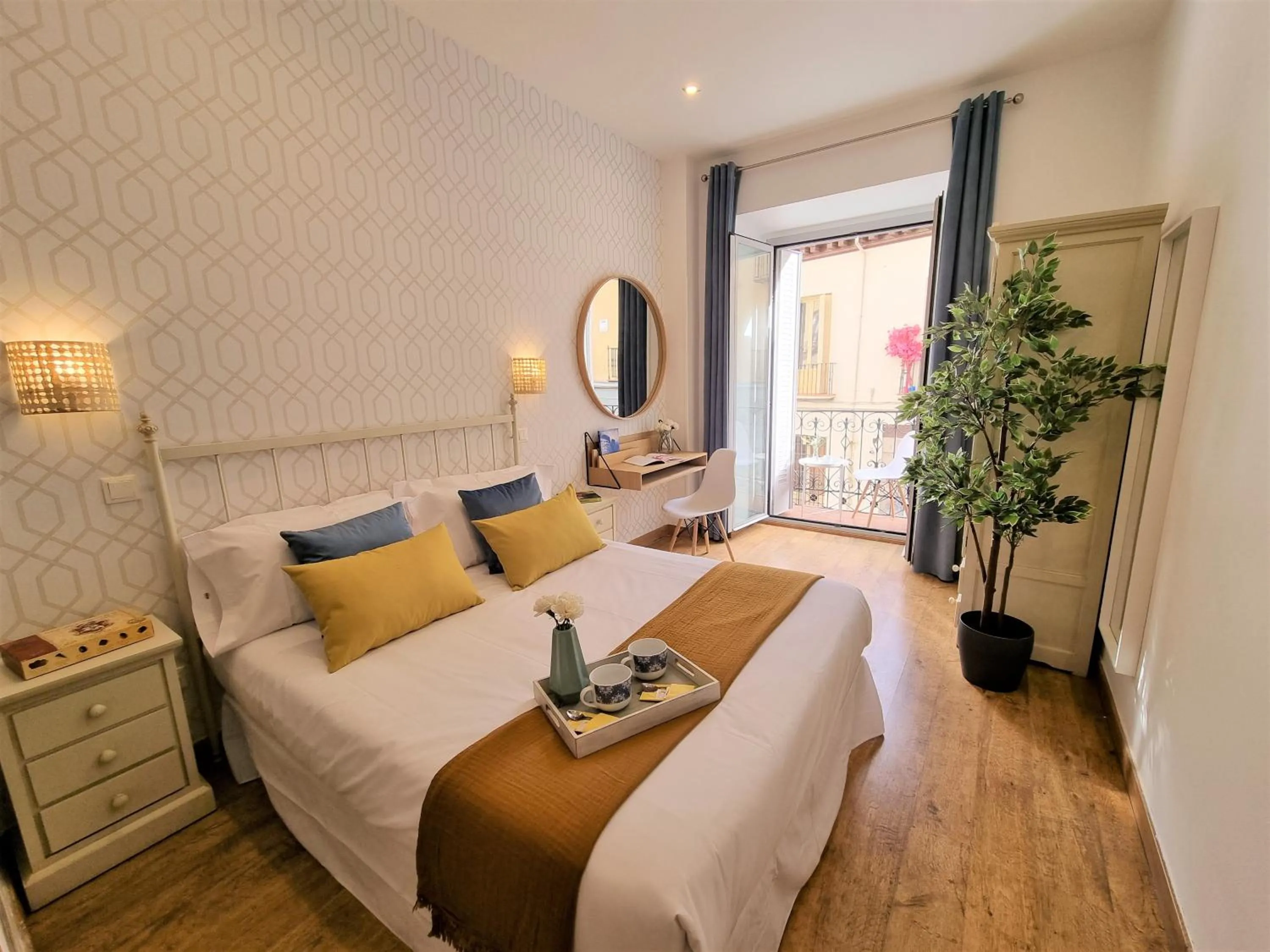 Bed in APARTAMENTOS SAN ANDRES