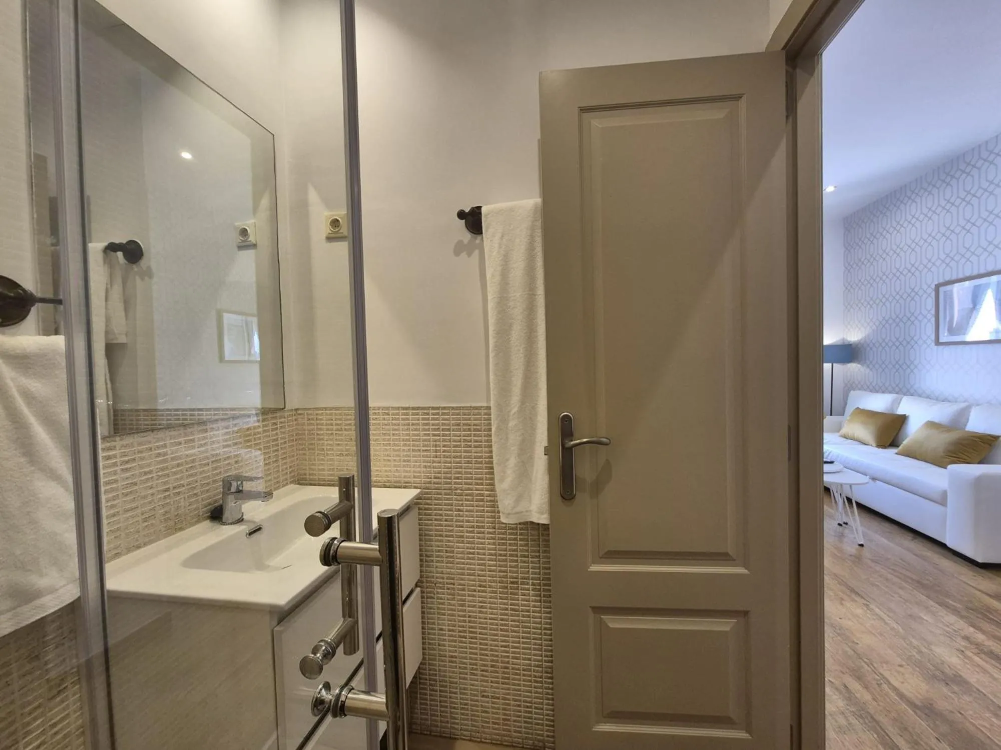 Bed in APARTAMENTOS SAN ANDRES