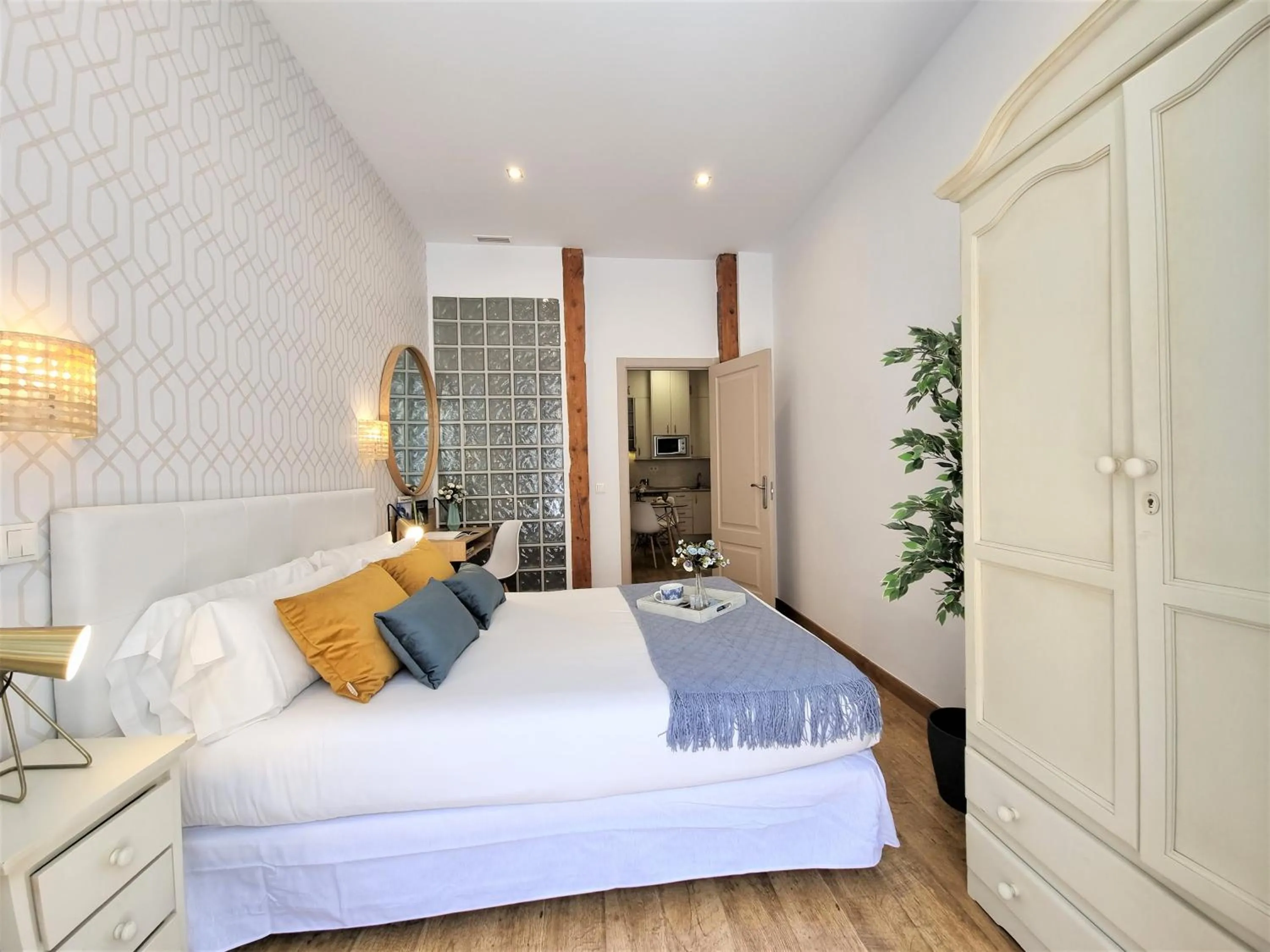 Bed in APARTAMENTOS SAN ANDRES