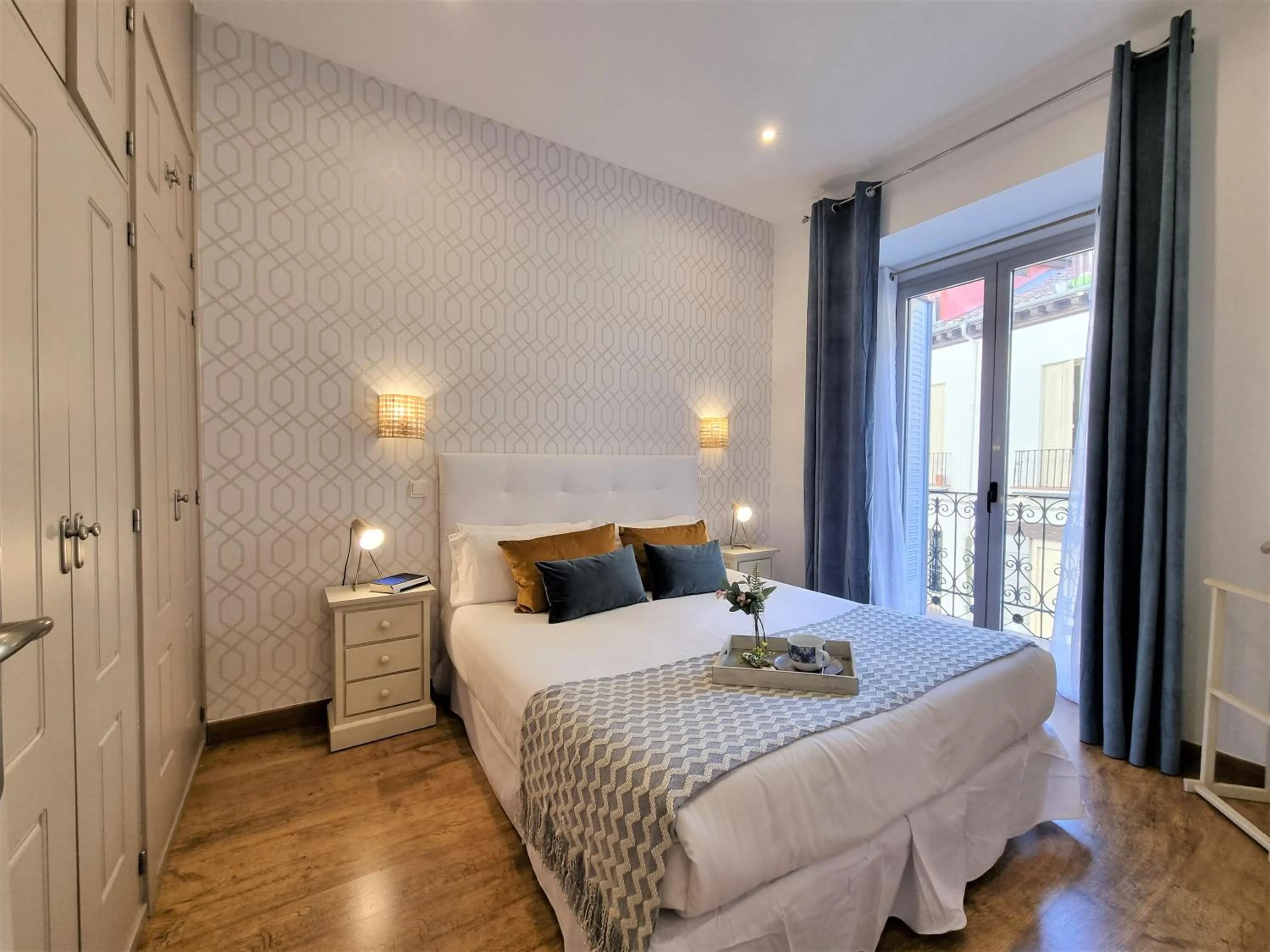 Bed in APARTAMENTOS SAN ANDRES