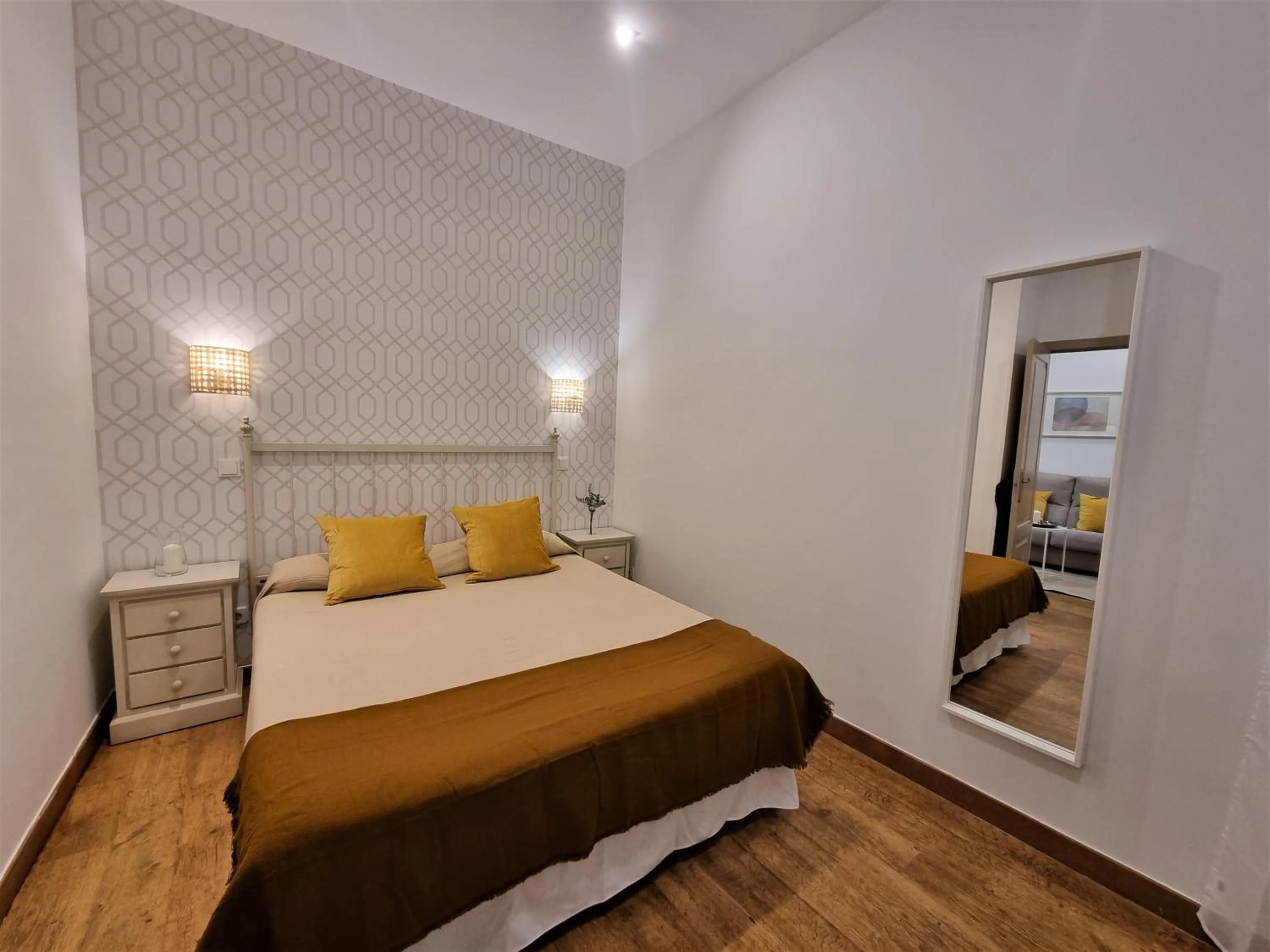 Bed in APARTAMENTOS SAN ANDRES