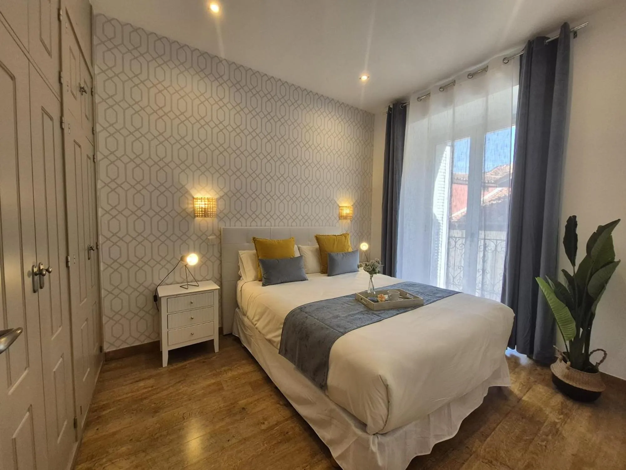 Bed in APARTAMENTOS SAN ANDRES