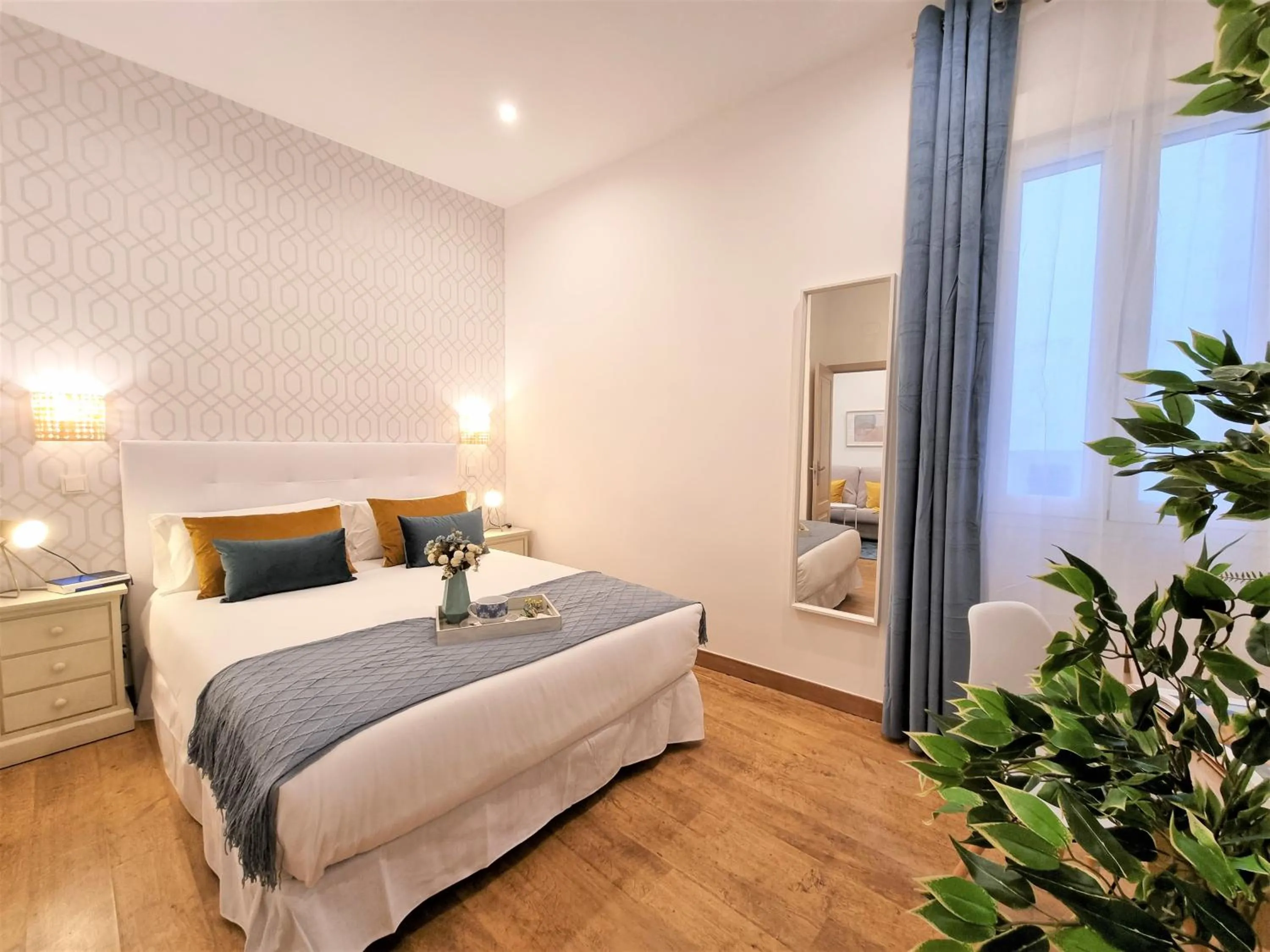 Bed in APARTAMENTOS SAN ANDRES