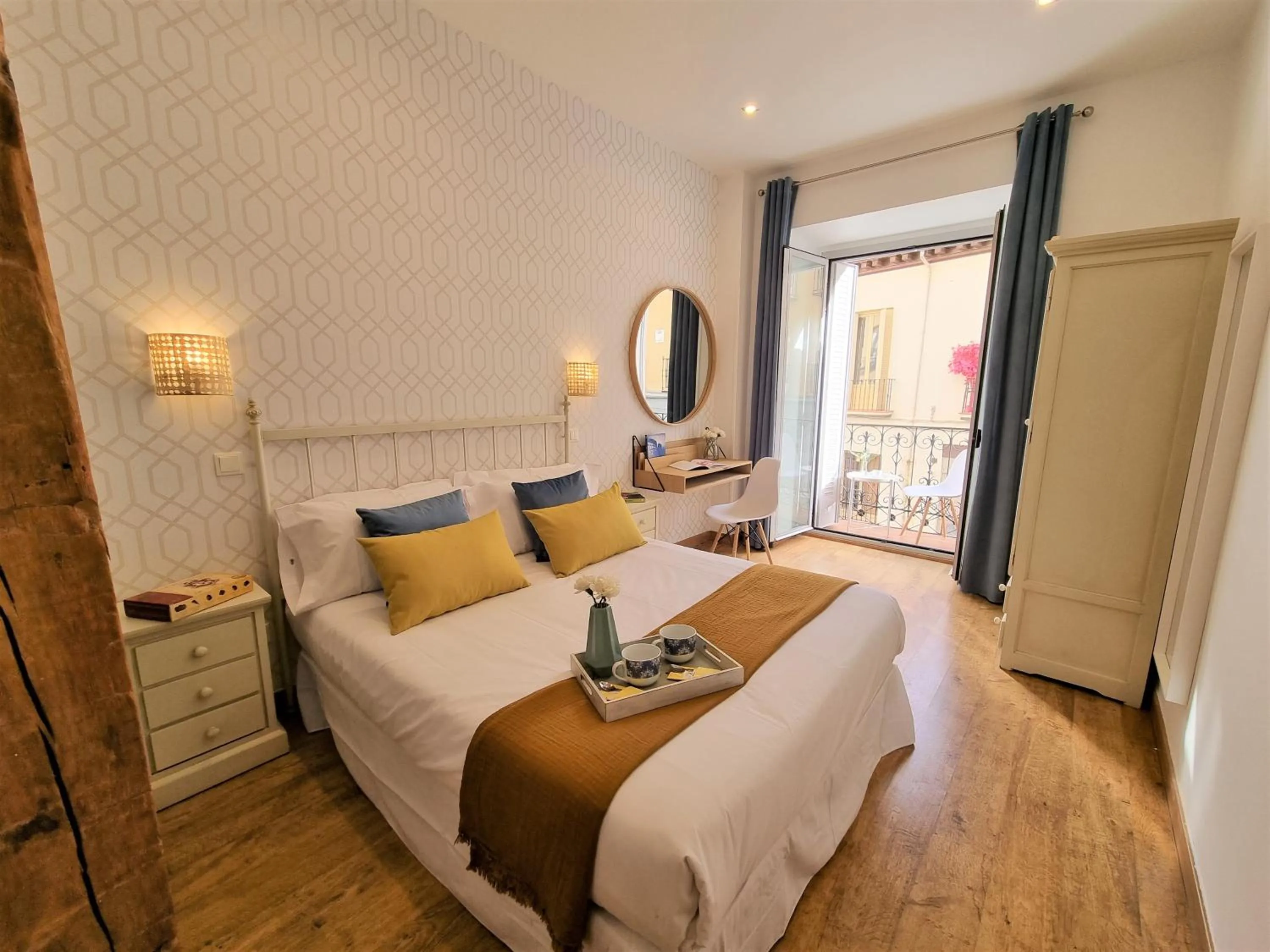 Bed in APARTAMENTOS SAN ANDRES