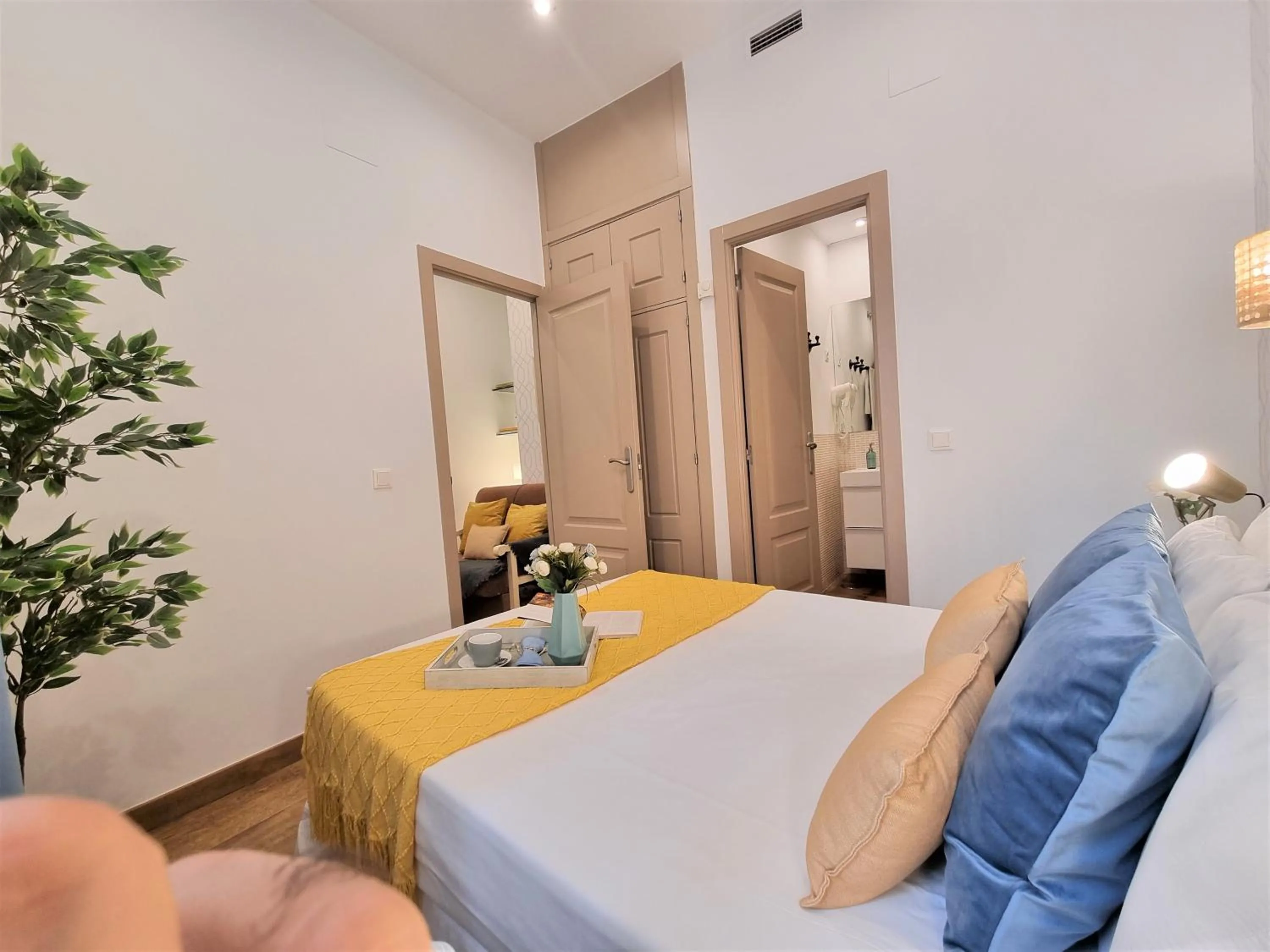 Bed in APARTAMENTOS SAN ANDRES