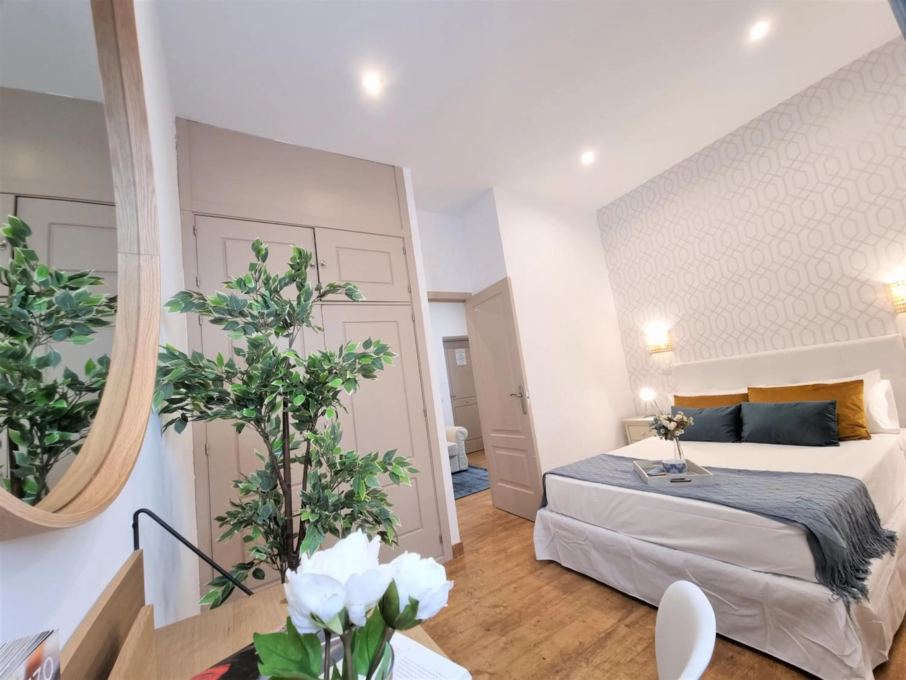 Bed in APARTAMENTOS SAN ANDRES