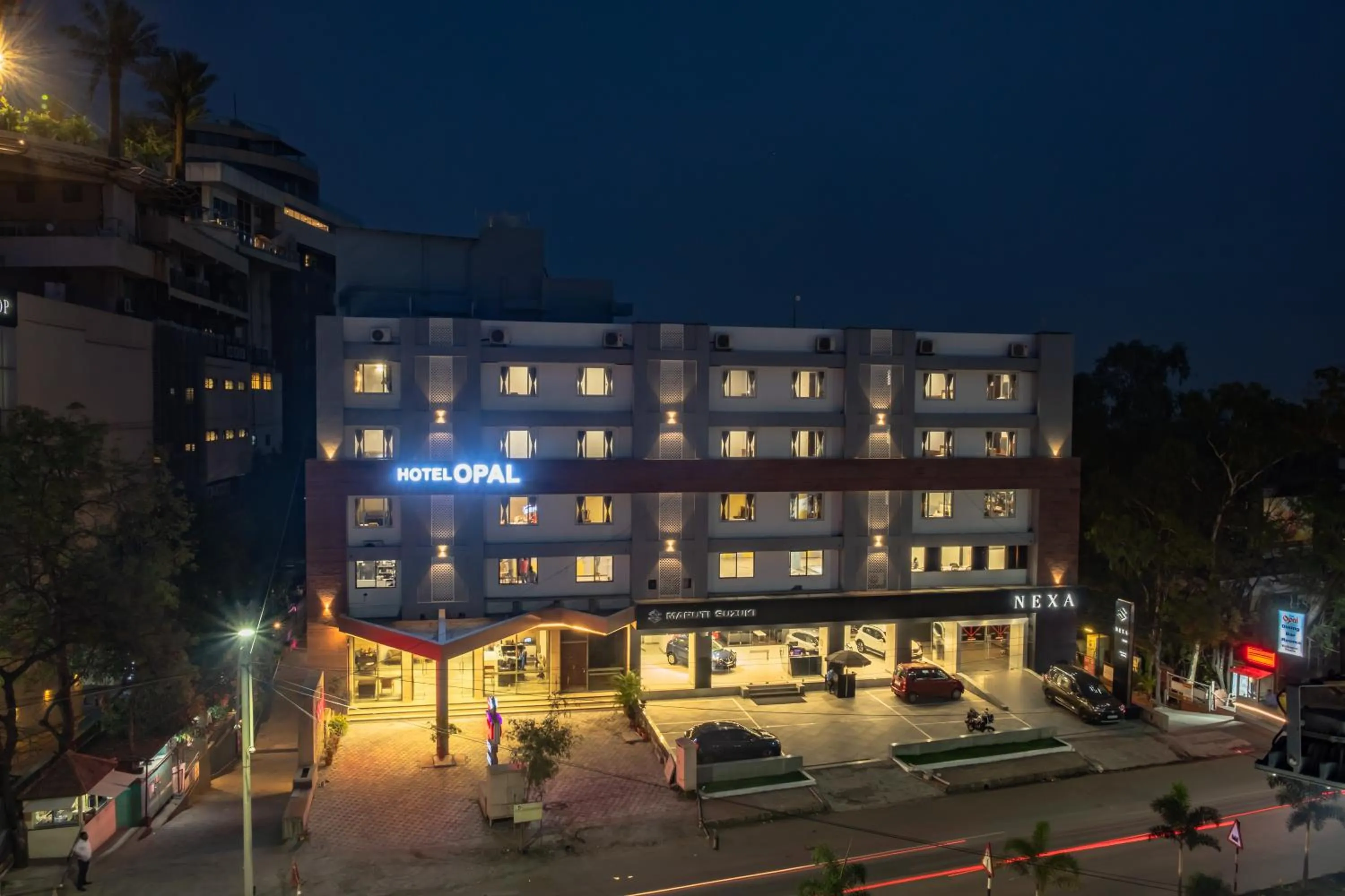 Property building in Hotel Opal