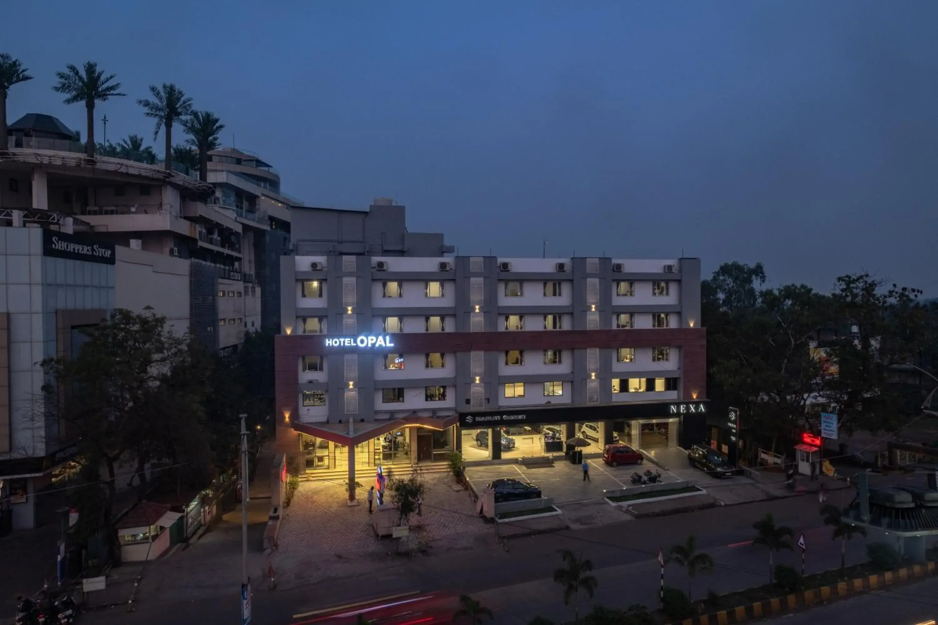 Property building in Hotel Opal Property building in Hotel Opal