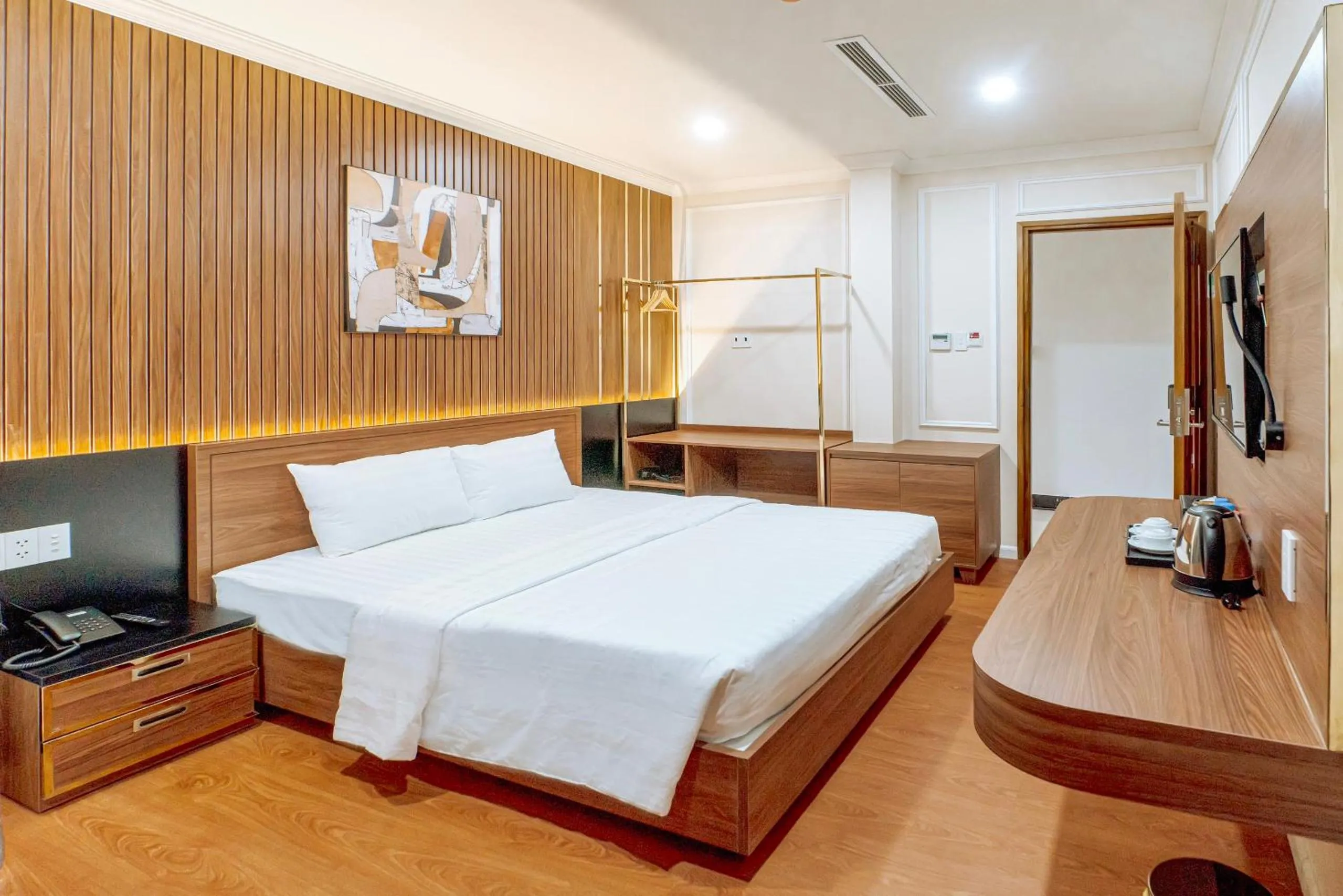 Bed in Maya Hotel 3