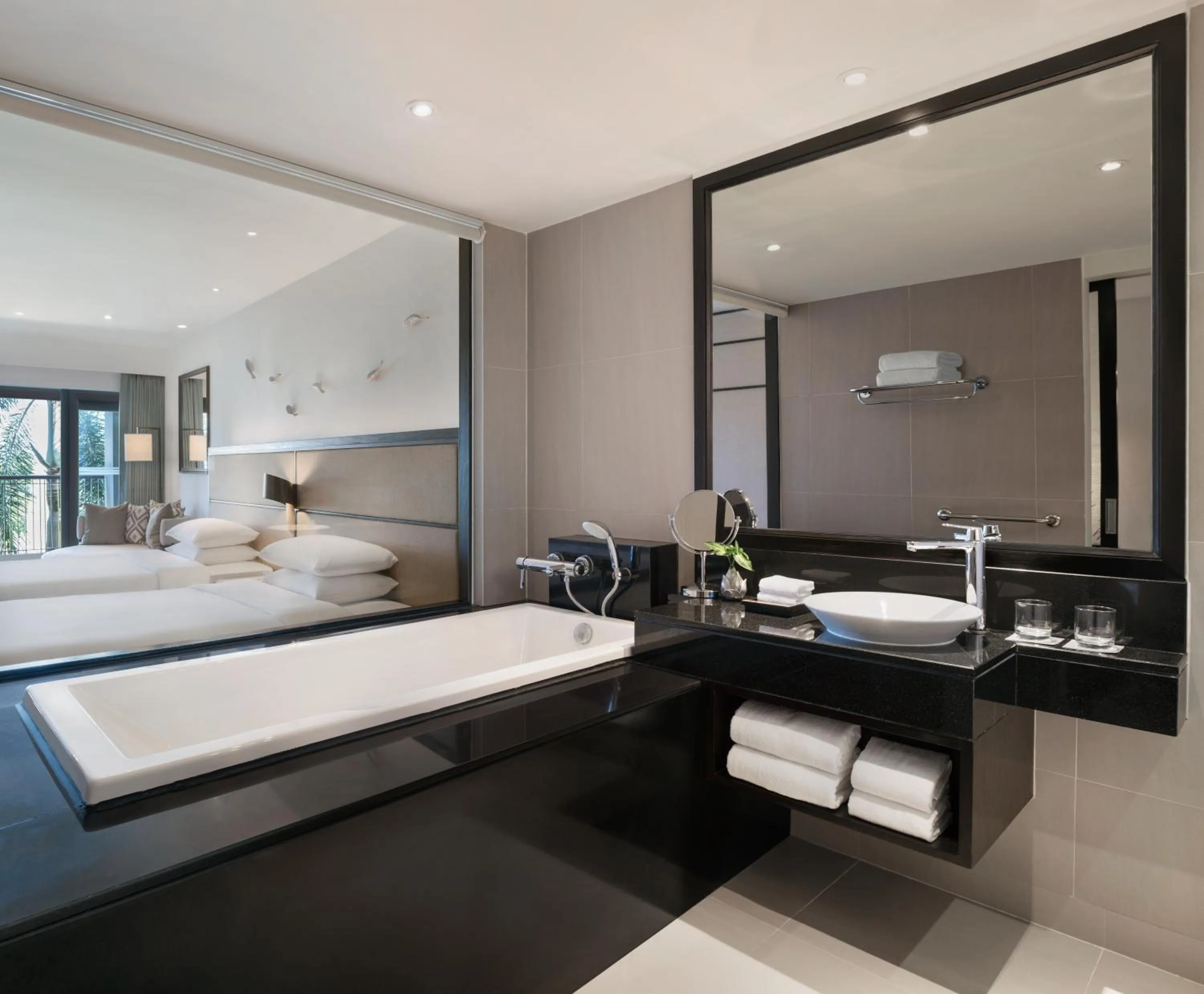 Bed in Hyatt Regency Phuket Resort