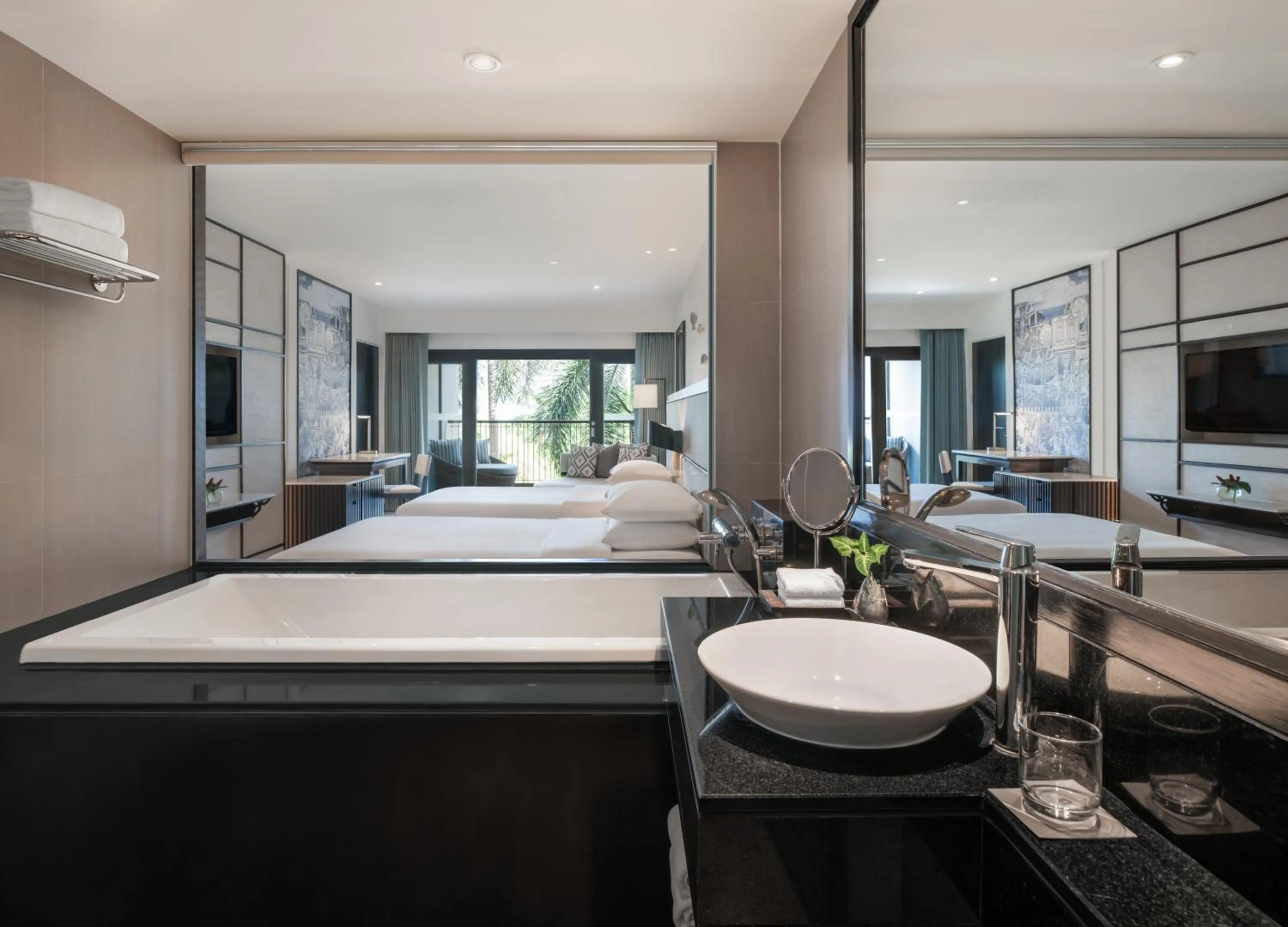 Bed in Hyatt Regency Phuket Resort