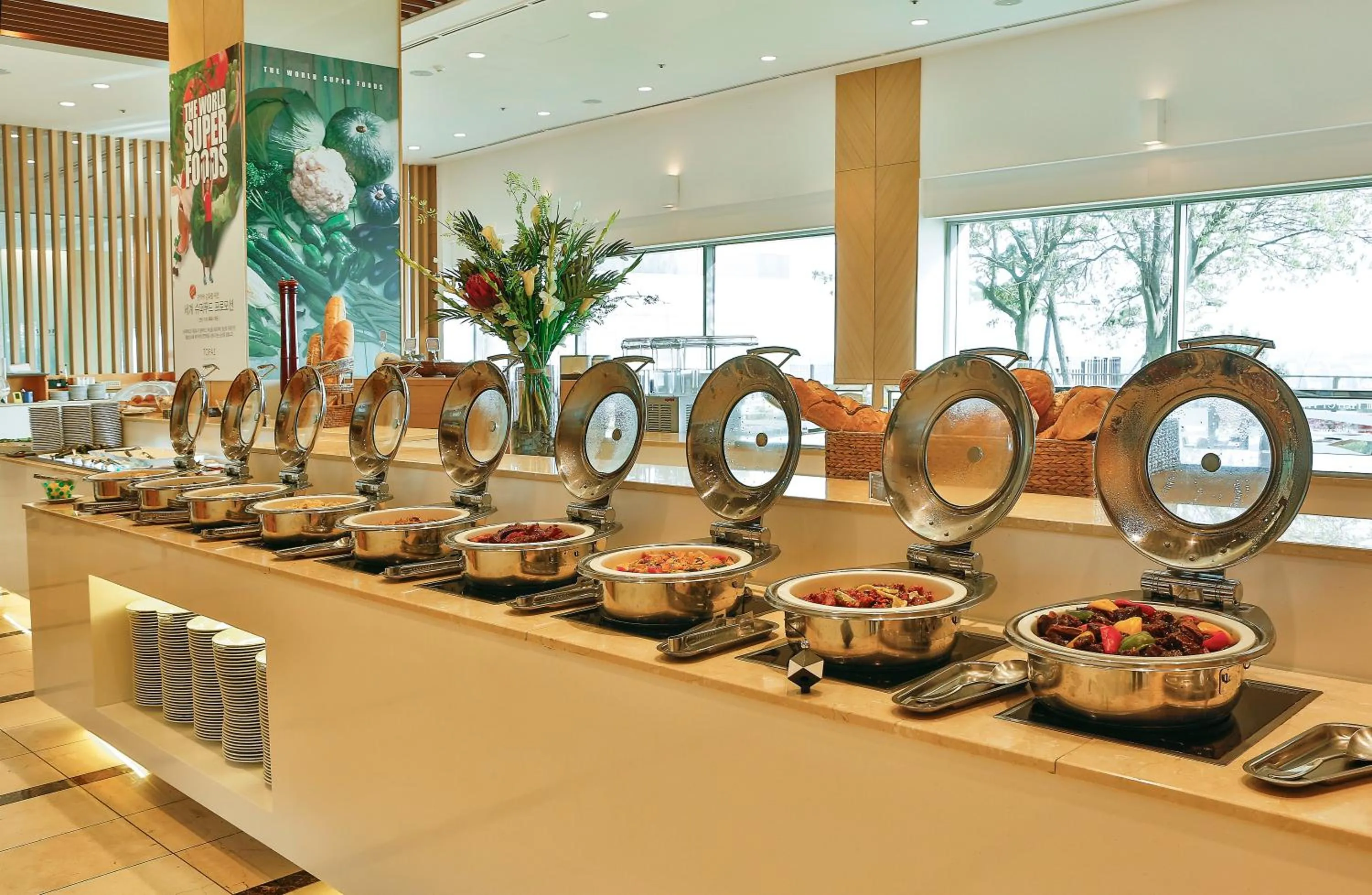 Breakfast in Hotel Hyundai by Lahan Mokpo