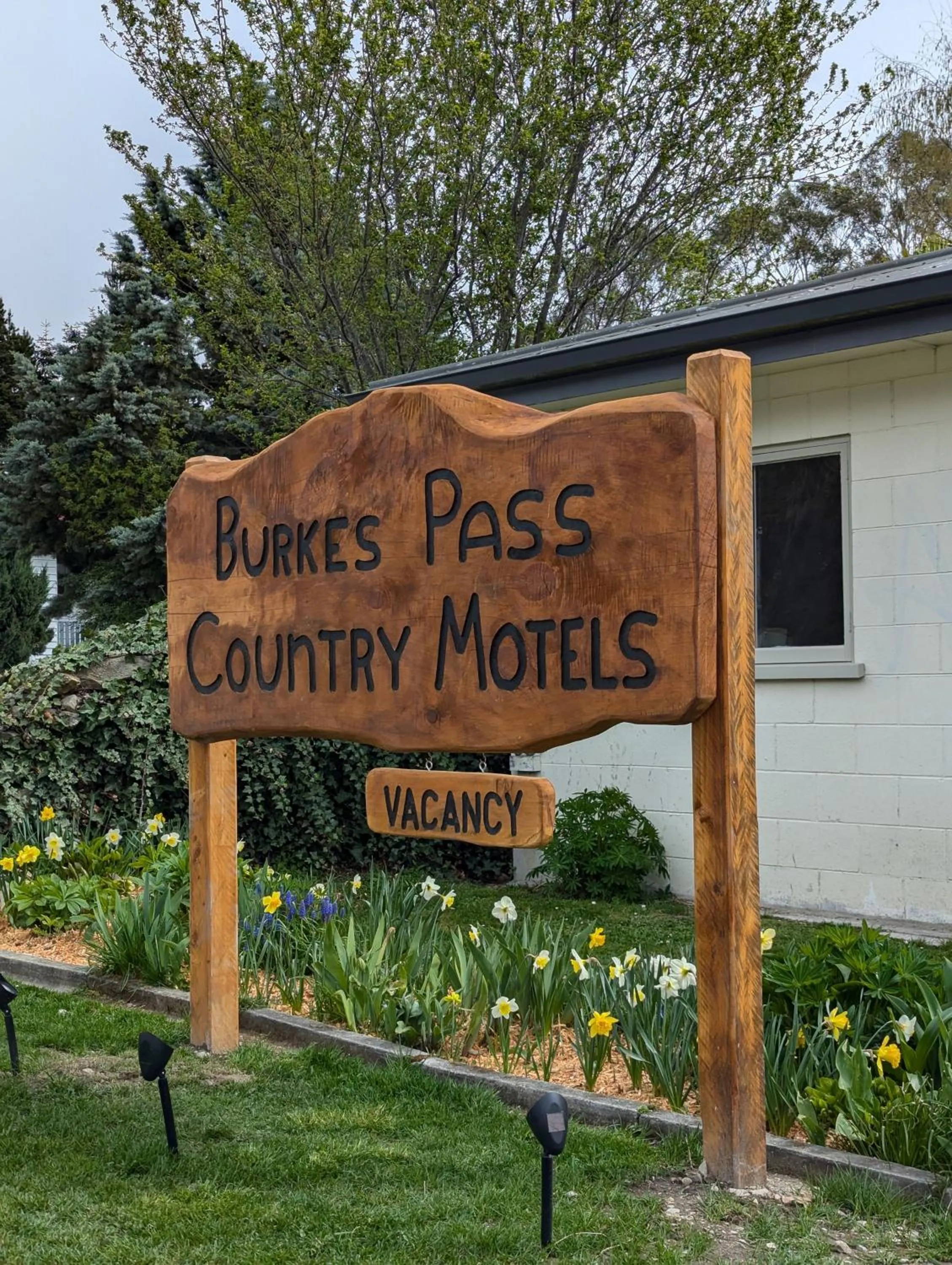 Property logo or sign in Burkes Pass Country Motels