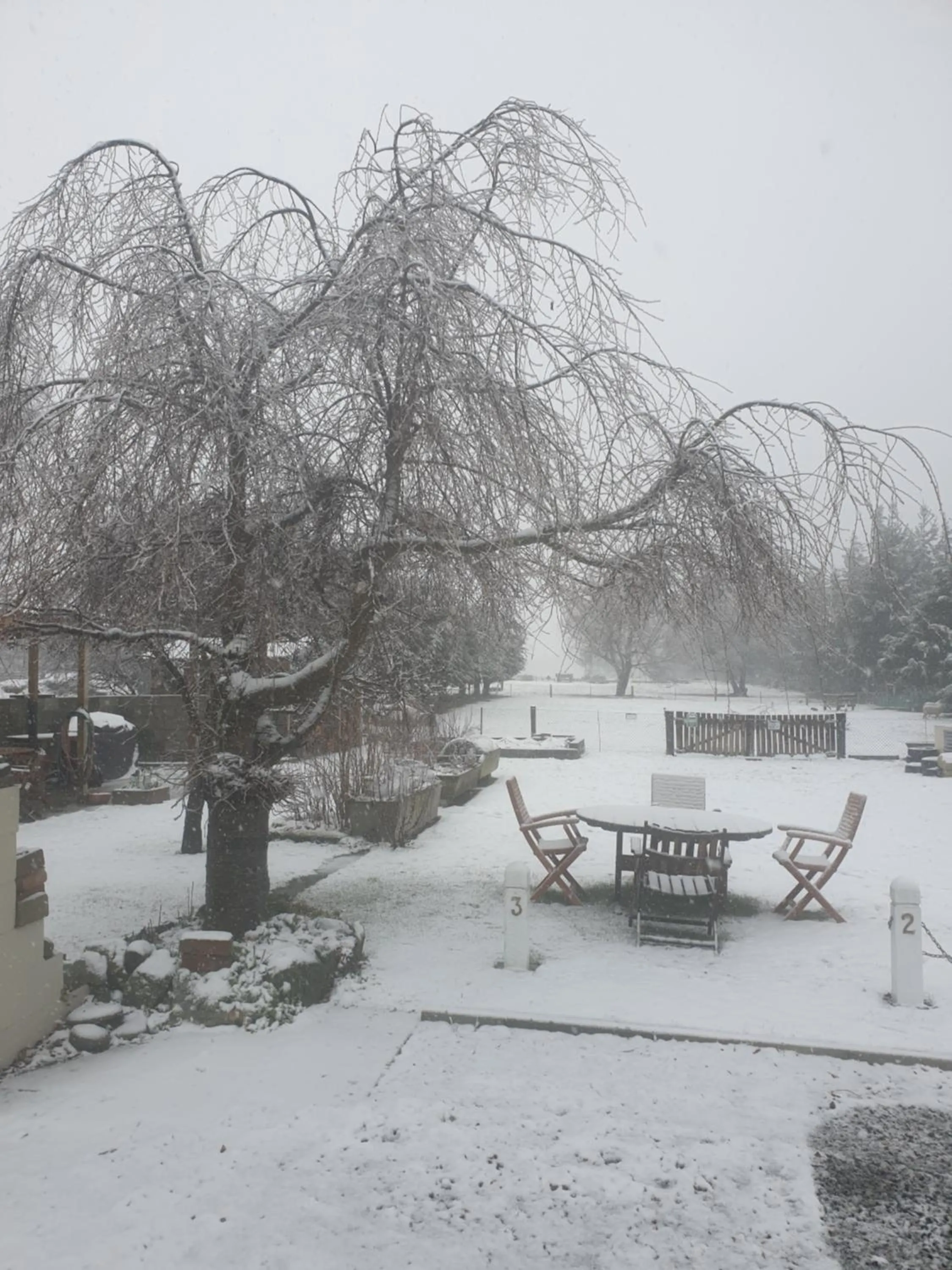 Winter in Burkes Pass Country Motels