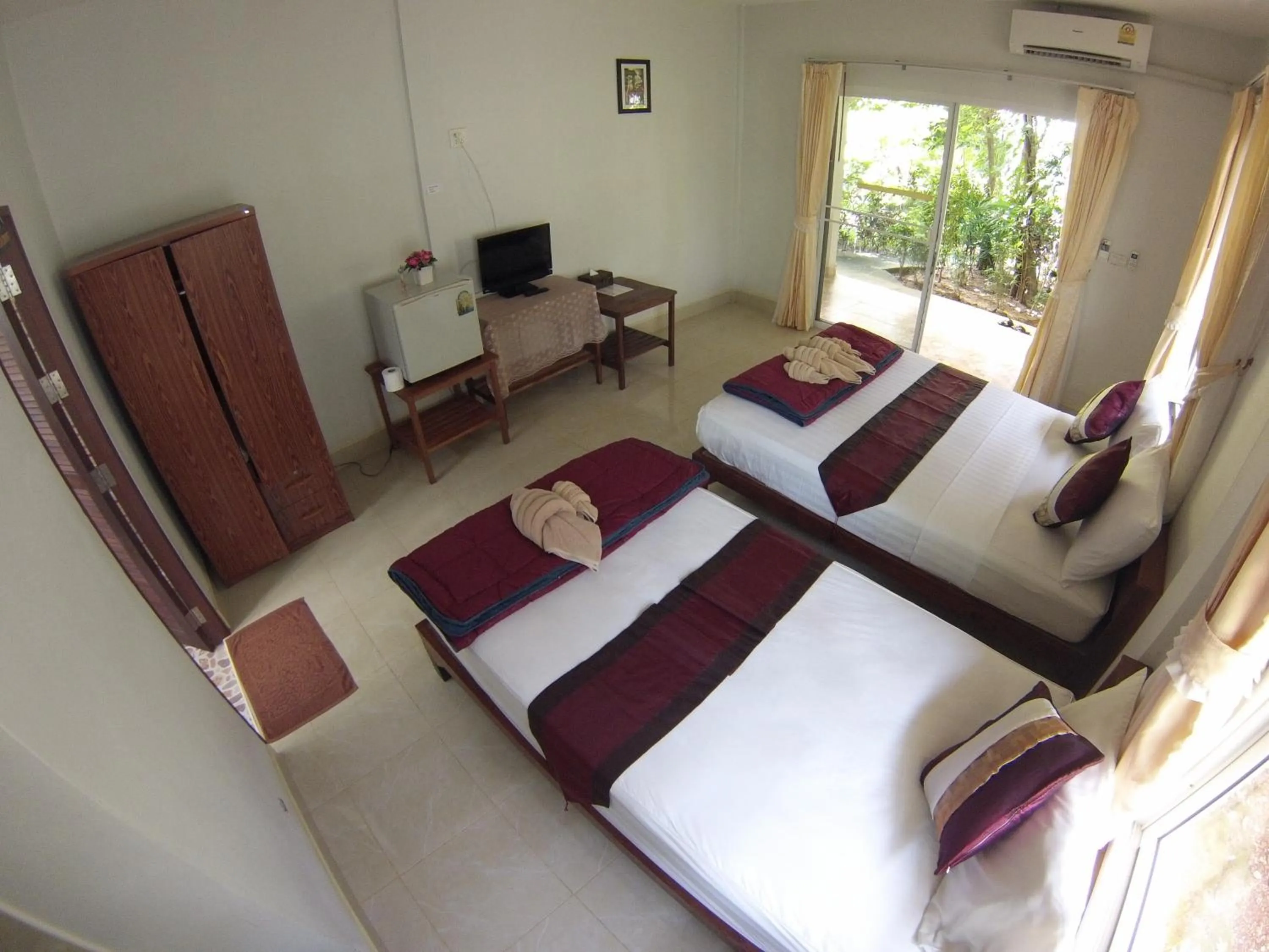 Bed in Real Relax Resort