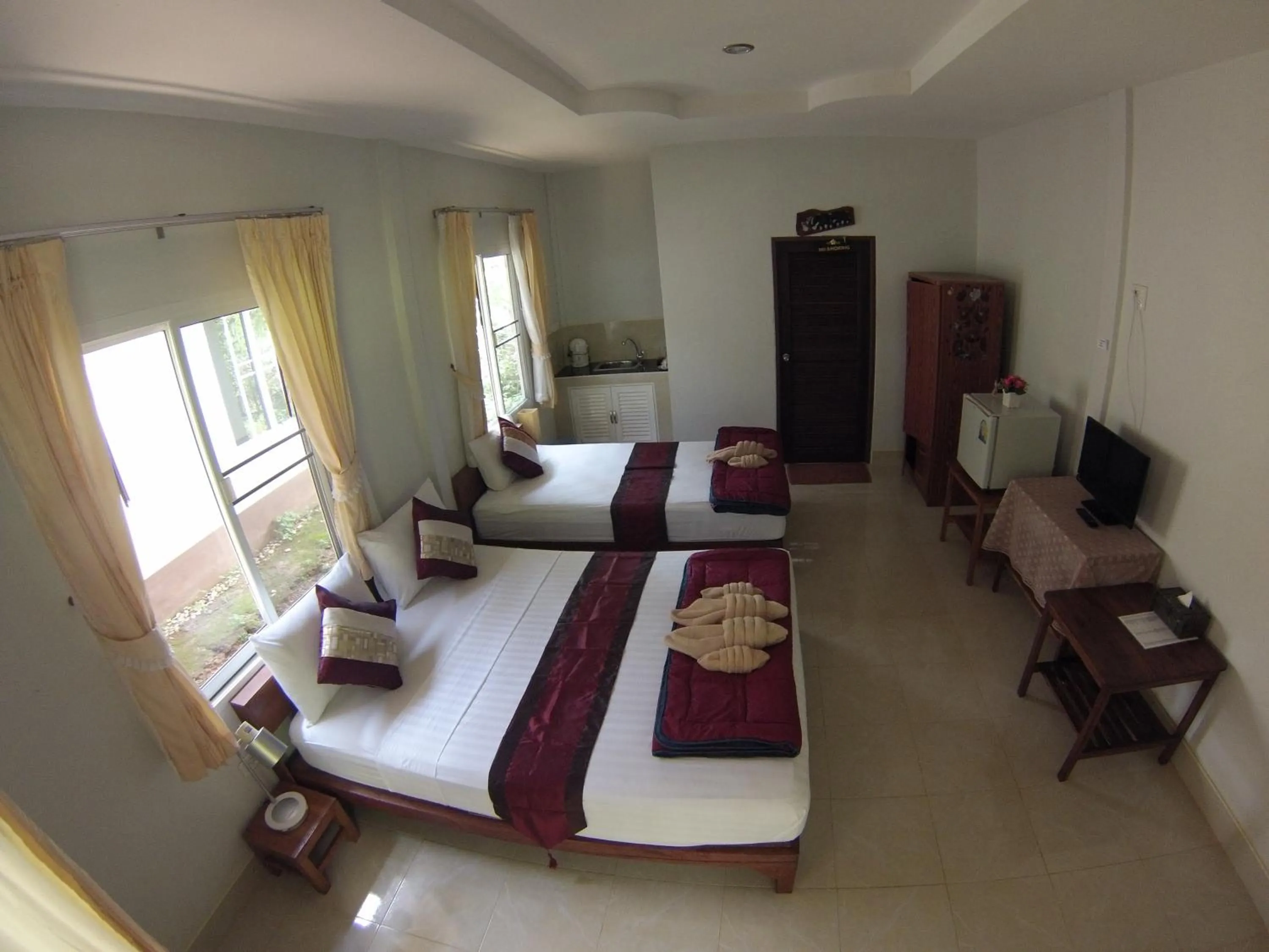 Bed in Real Relax Resort