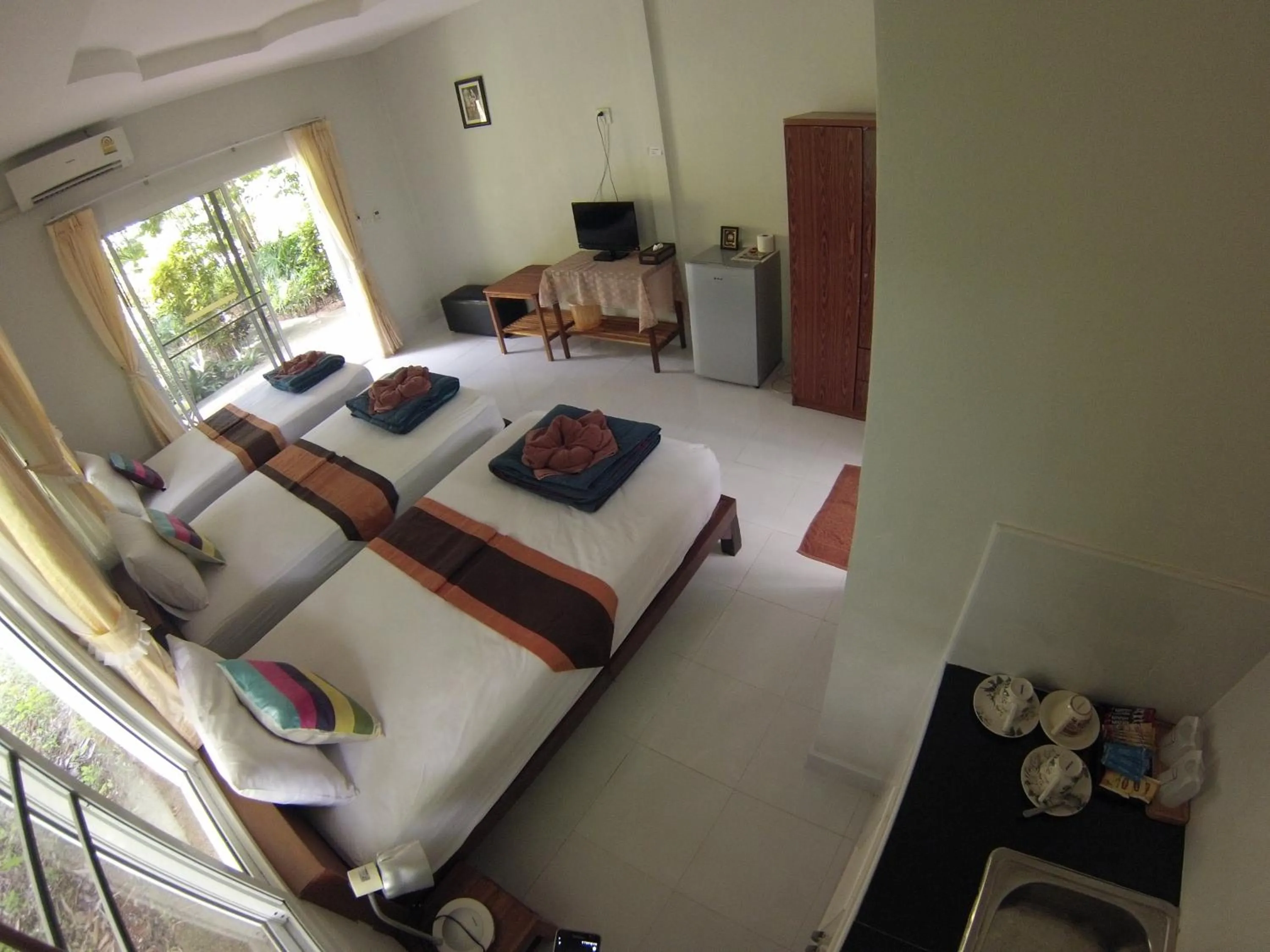 Bed in Real Relax Resort