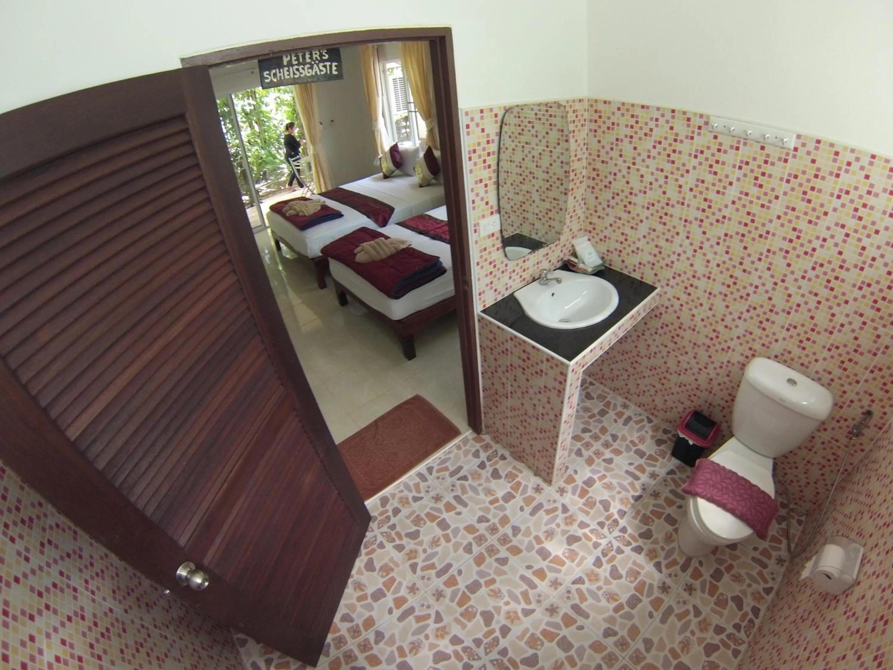 Bed in Real Relax Resort