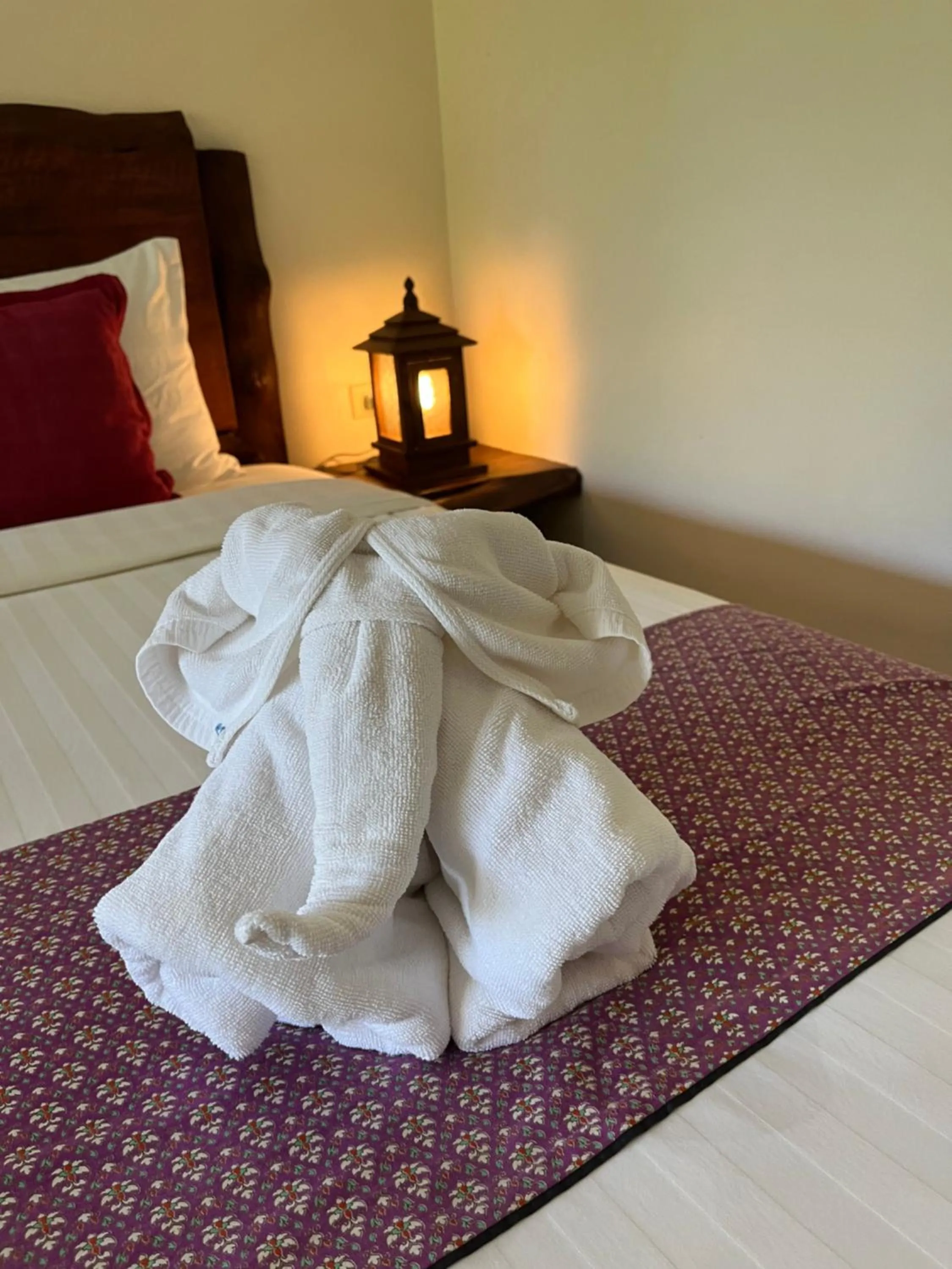 Bed in Krabi Klong Muang Bay Resort