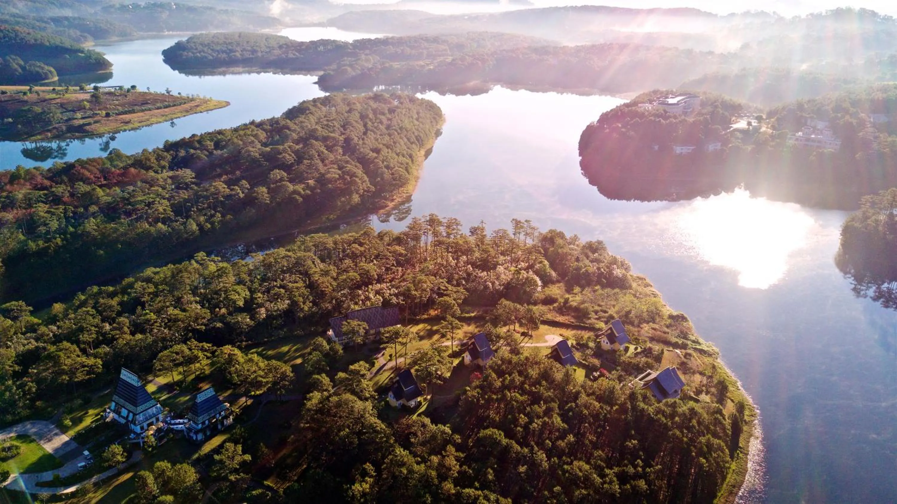 Property building in Binh An Village Resort