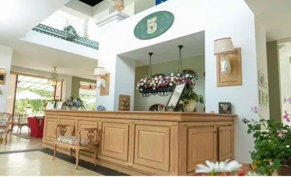 Living room in Binh An Village Resort Living room in Binh An Village Resort