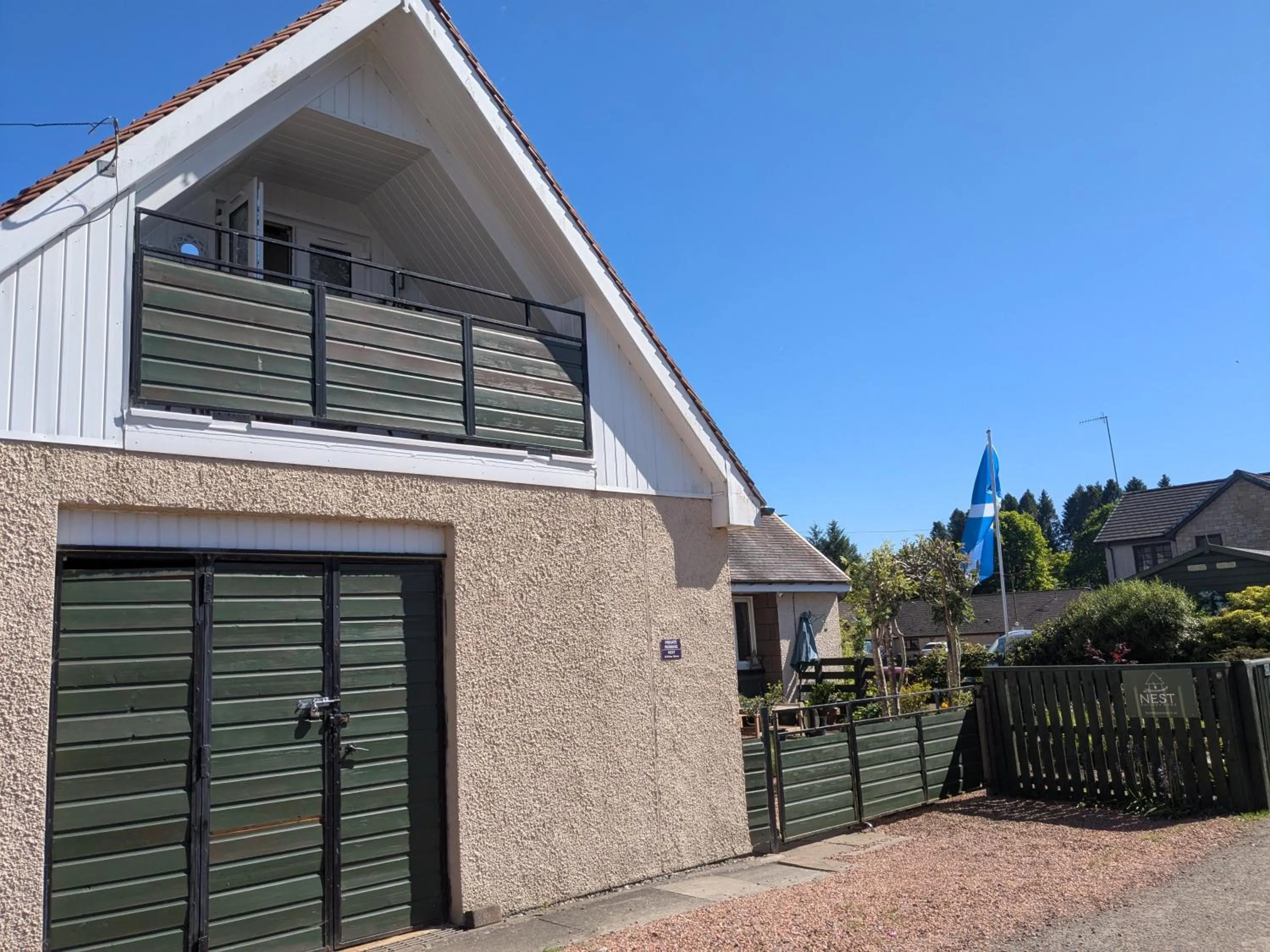Property building in Nest Holiday Home Central Callander, Trossachs Self-catering