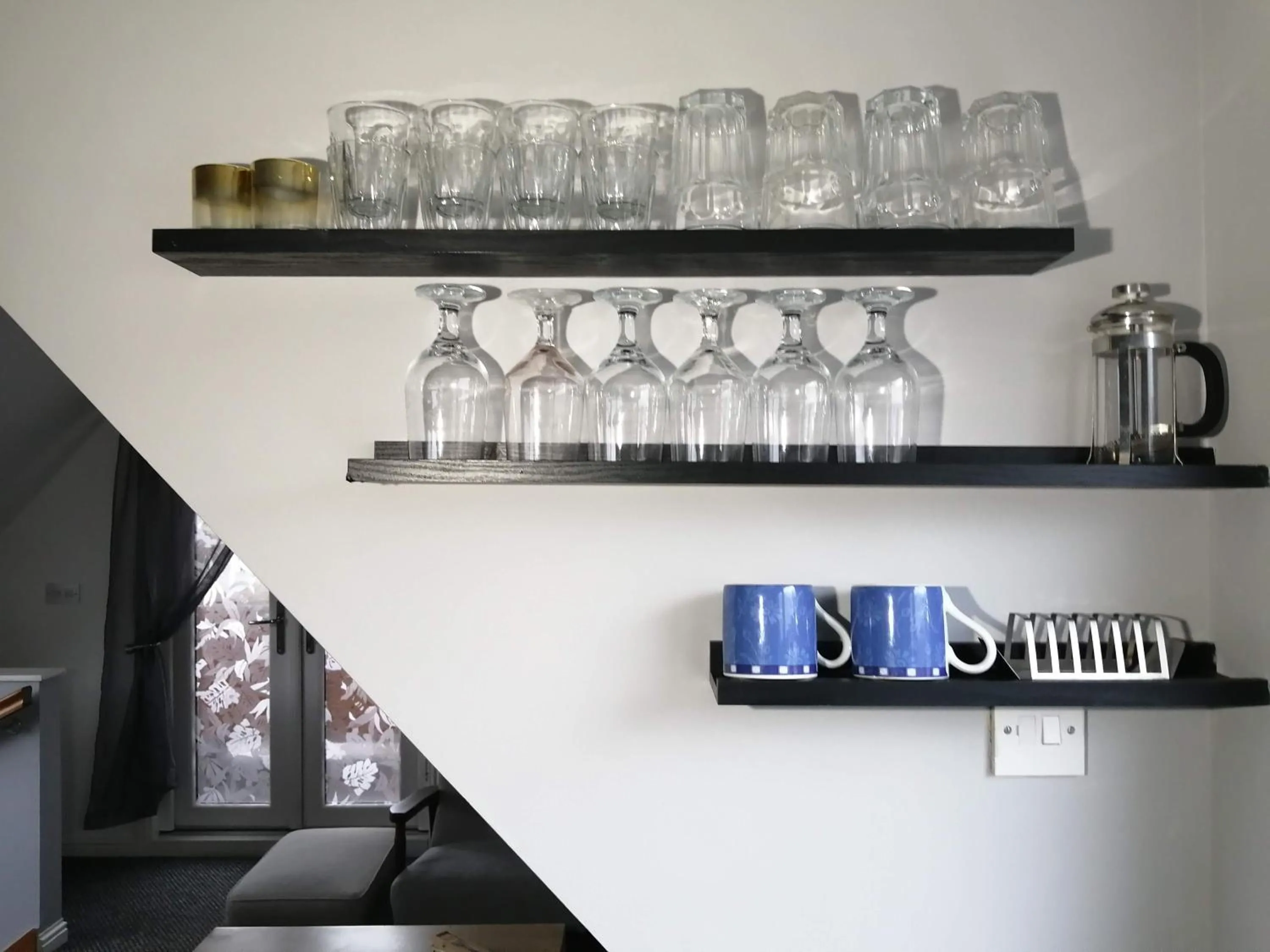 Kitchen or kitchenette in Nest Holiday Home Central Callander, Trossachs Self-catering