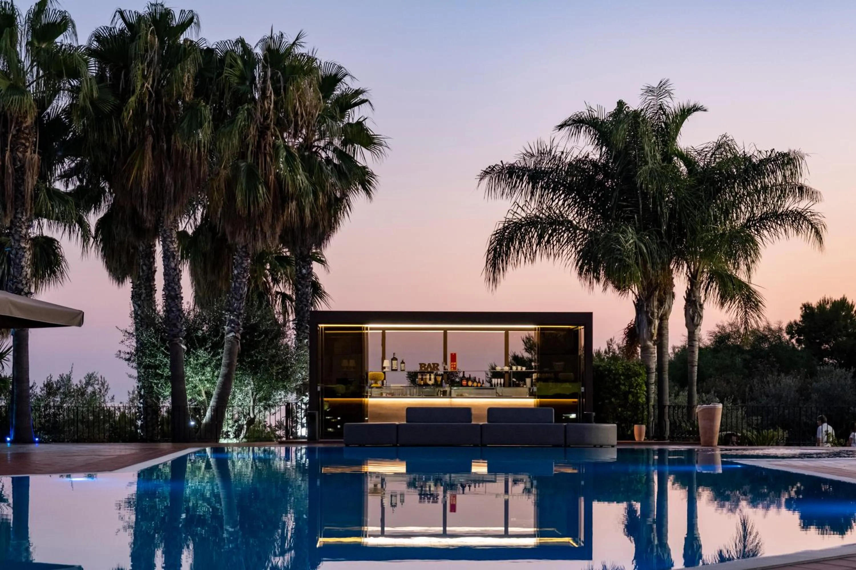 Swimming pool in Baia Di Ulisse Wellness & Spa