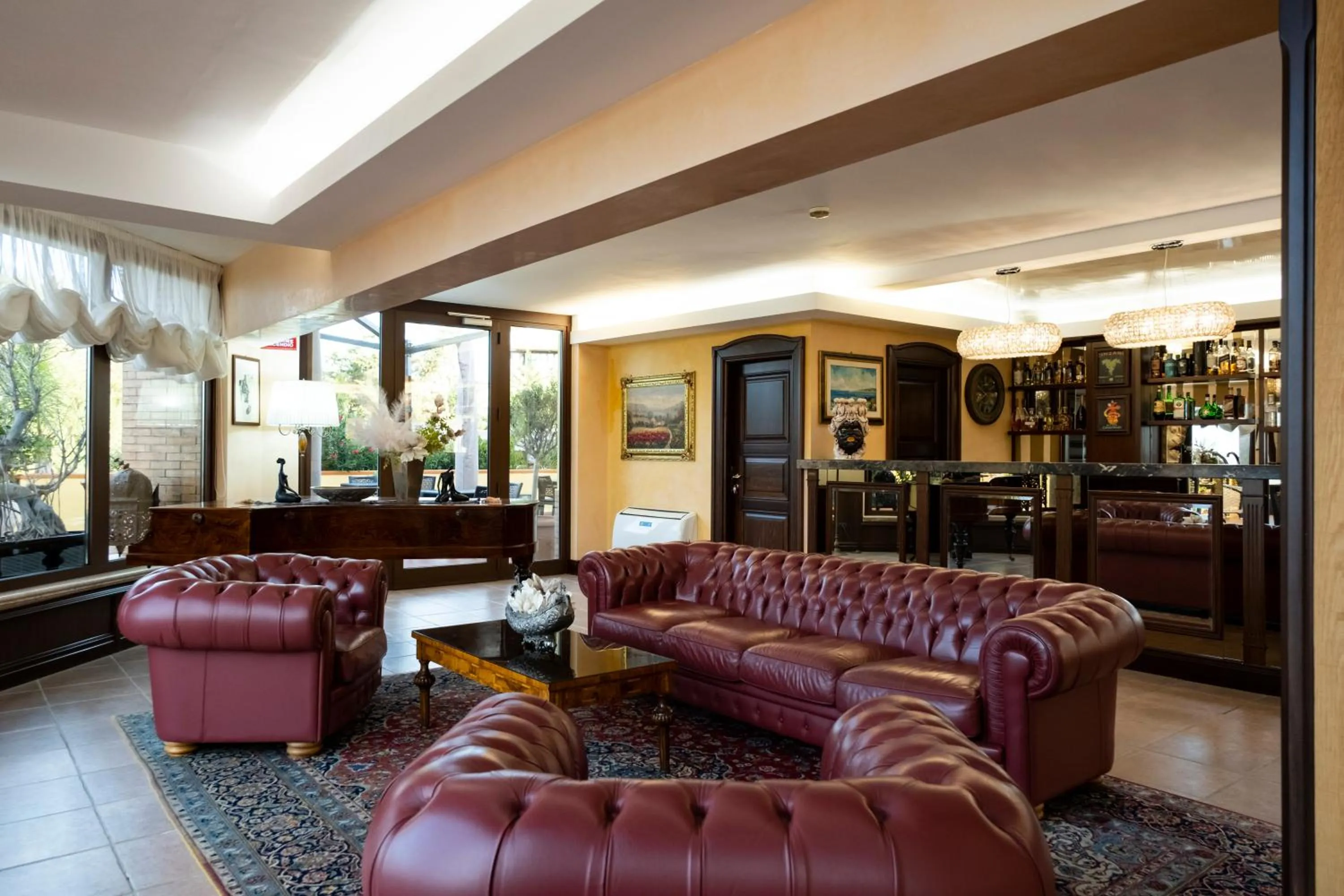 Lounge or bar in Baia Di Ulisse Wellness & Spa