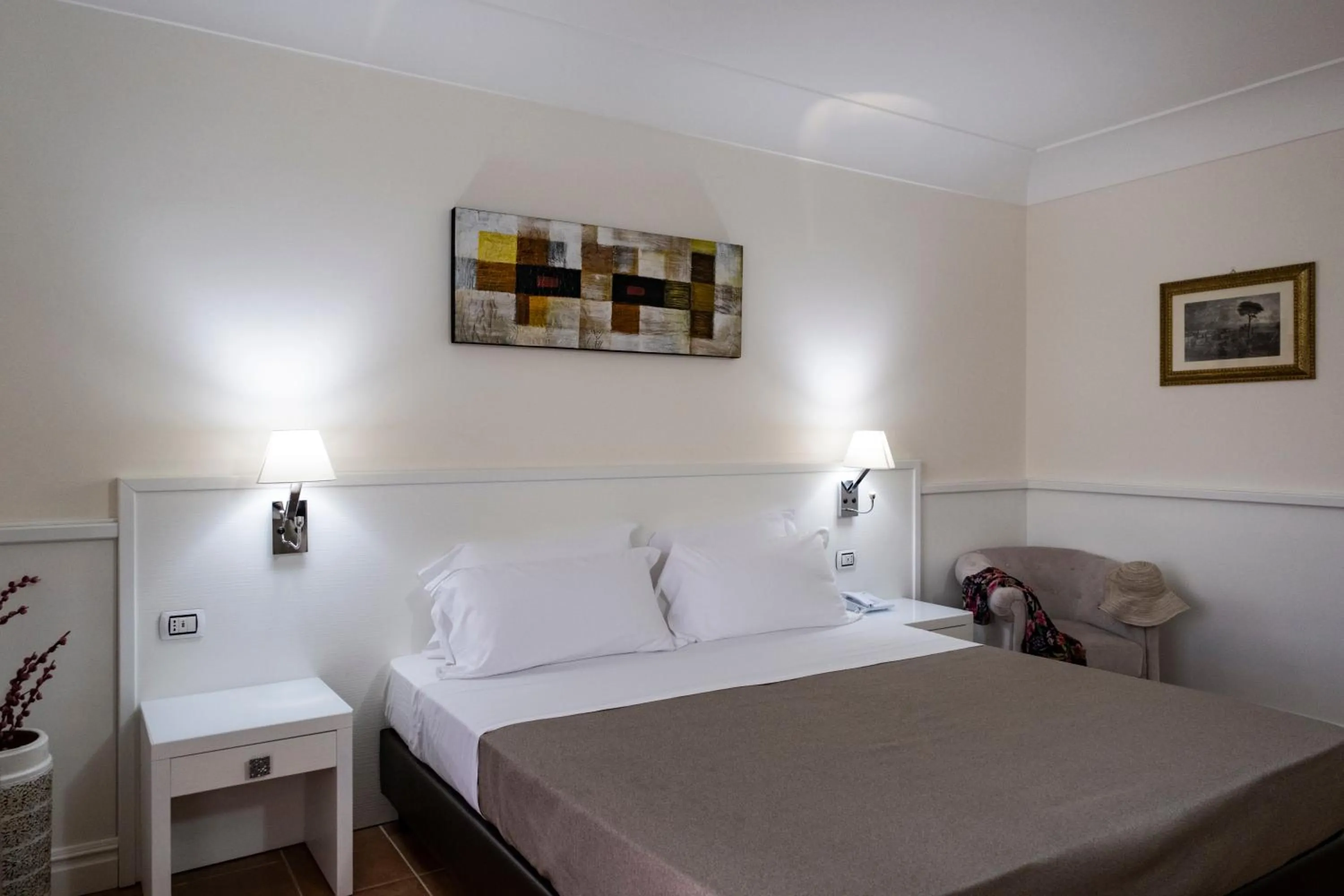 Bed in Baia Di Ulisse Wellness & Spa