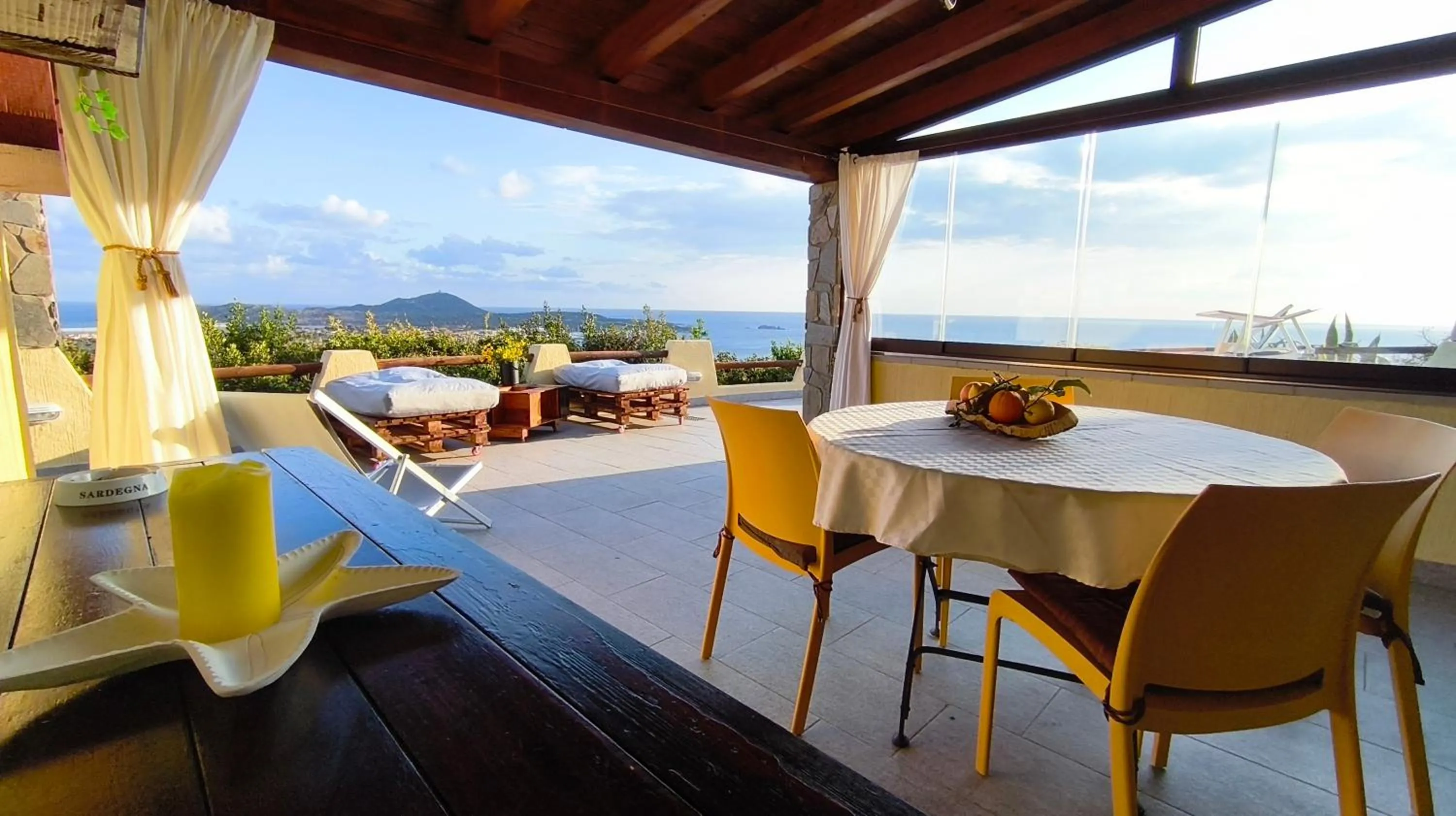 Patio in Casa panoramica Villasimius
