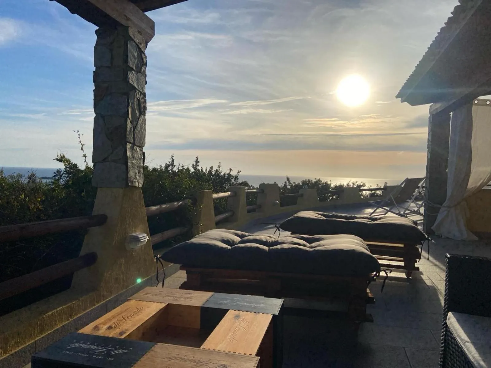 View (from property/room) in Casa panoramica Villasimius