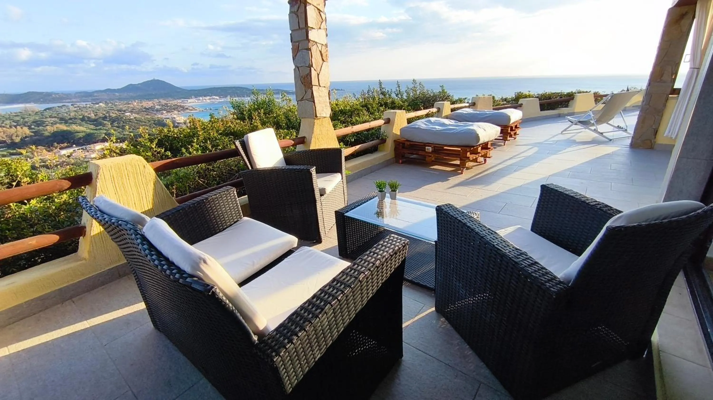 Patio in Casa panoramica Villasimius
