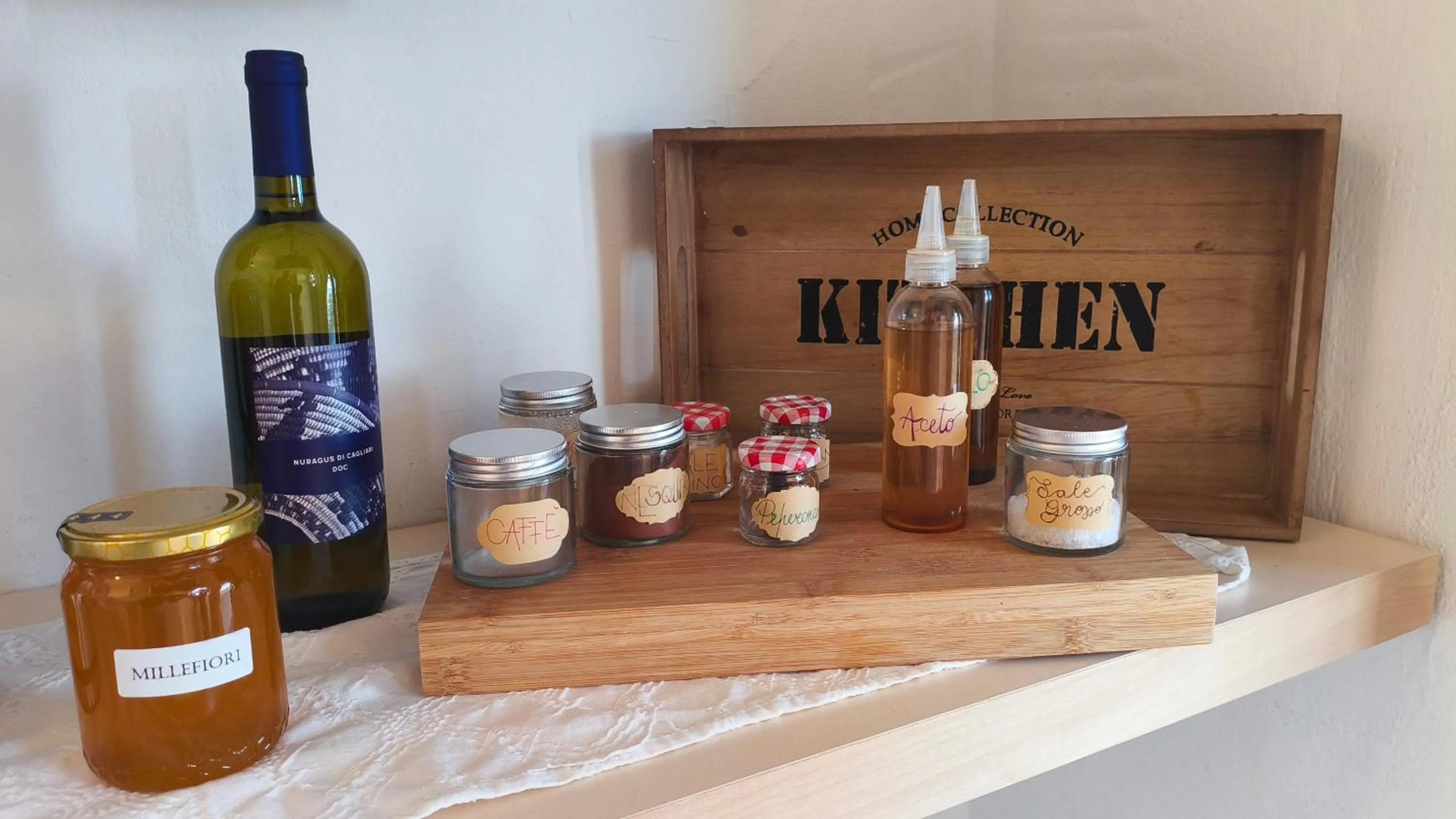 Food and drinks in Casa panoramica Villasimius
