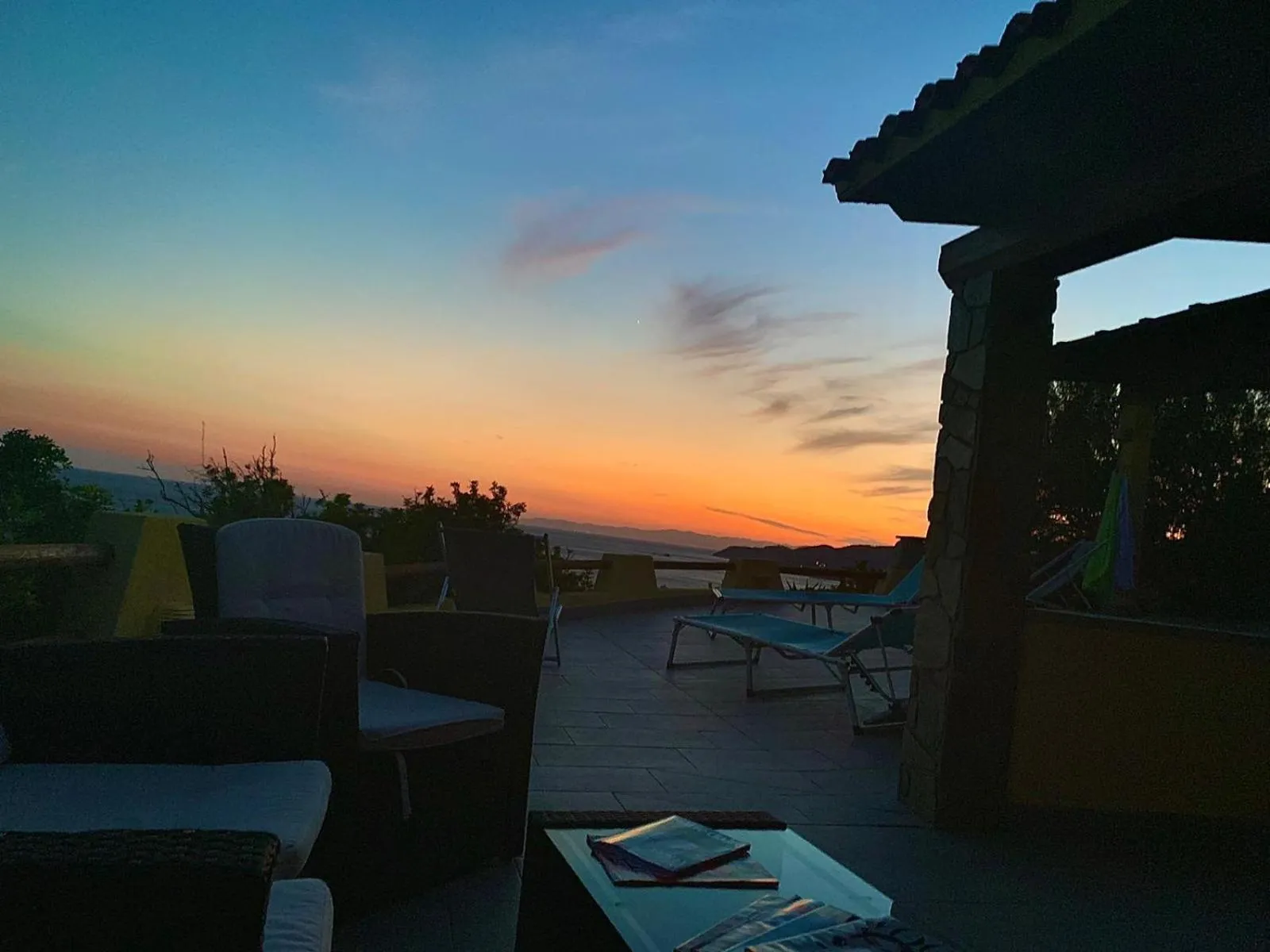 View (from property/room) in Casa panoramica Villasimius